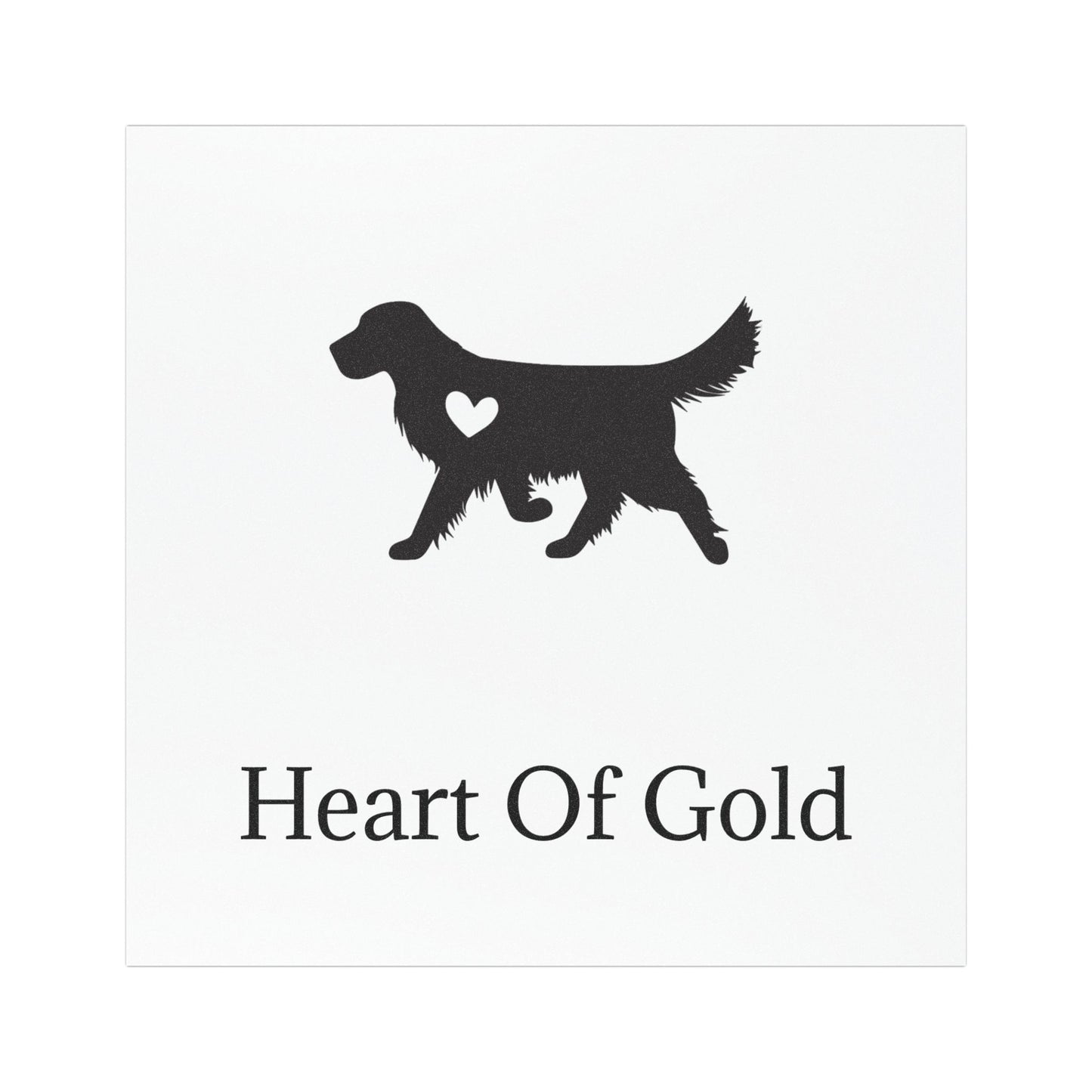 Heart Of Gold Indoor/Outdoor Magnet