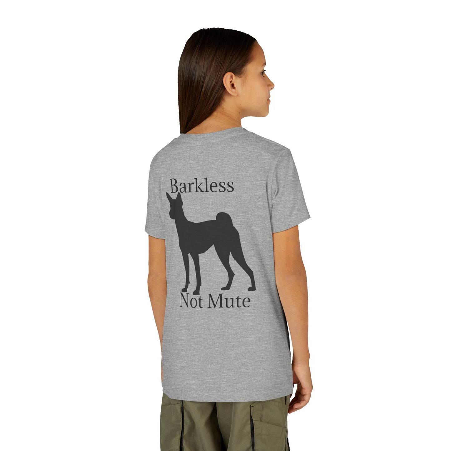 Barkless Not Mute Youth Unisex Short Sleeve Crewneck Tee