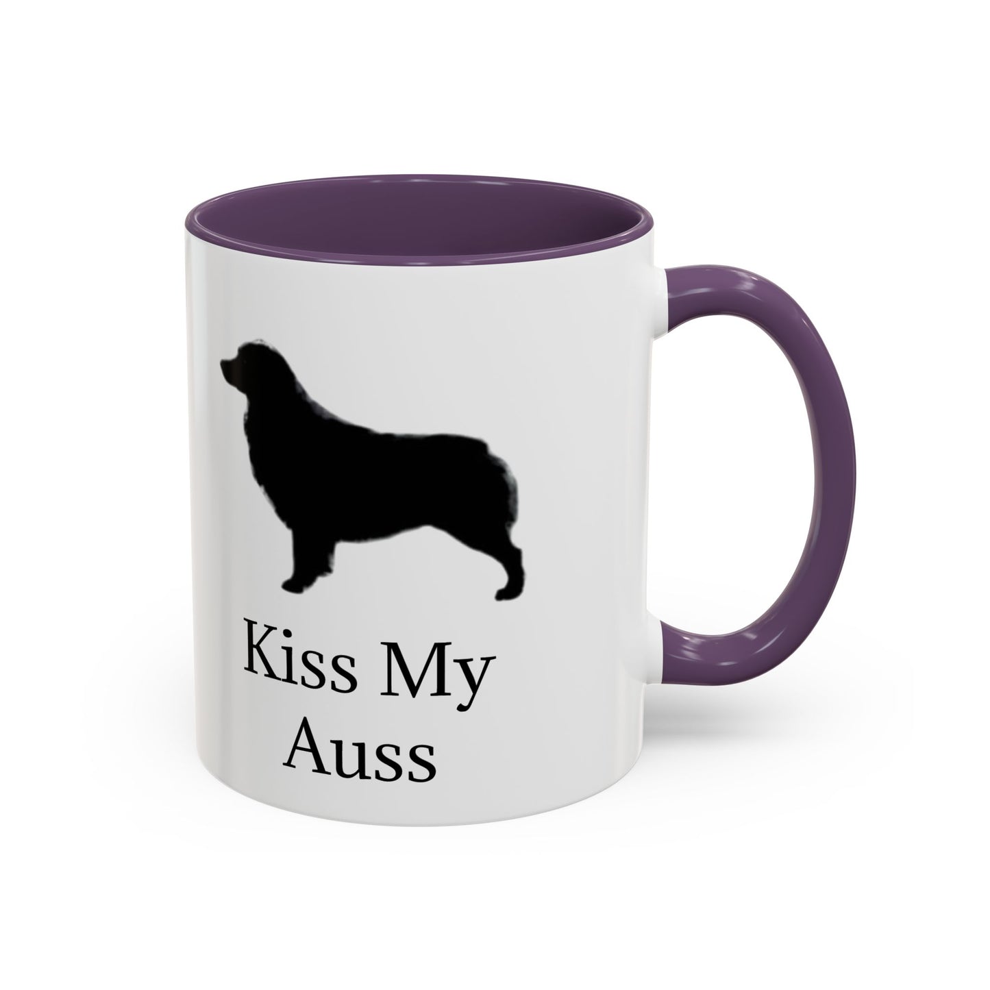 Kiss My Auss 2-Tone Coffee Mug