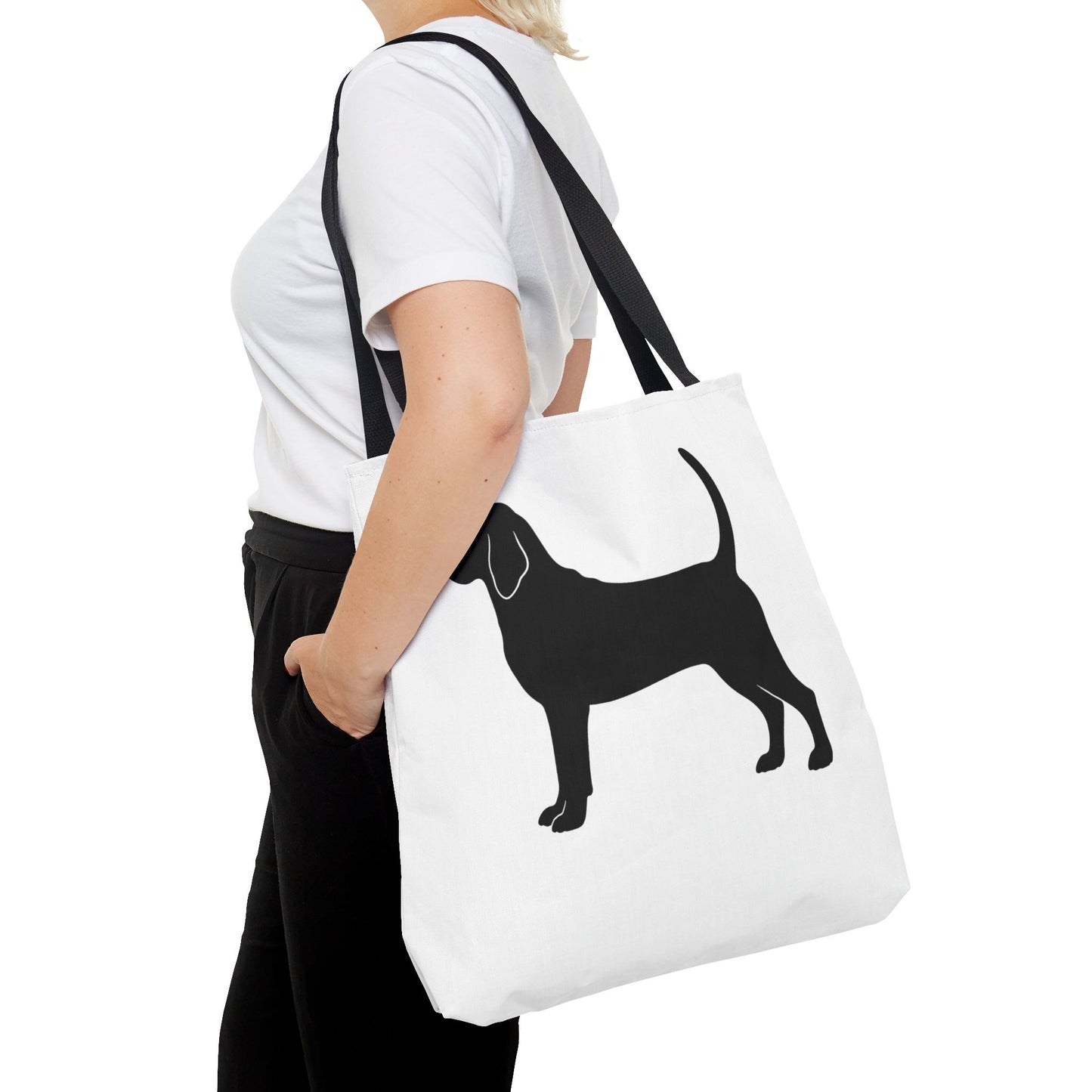 Bloodhound Silhouette Tote Bag