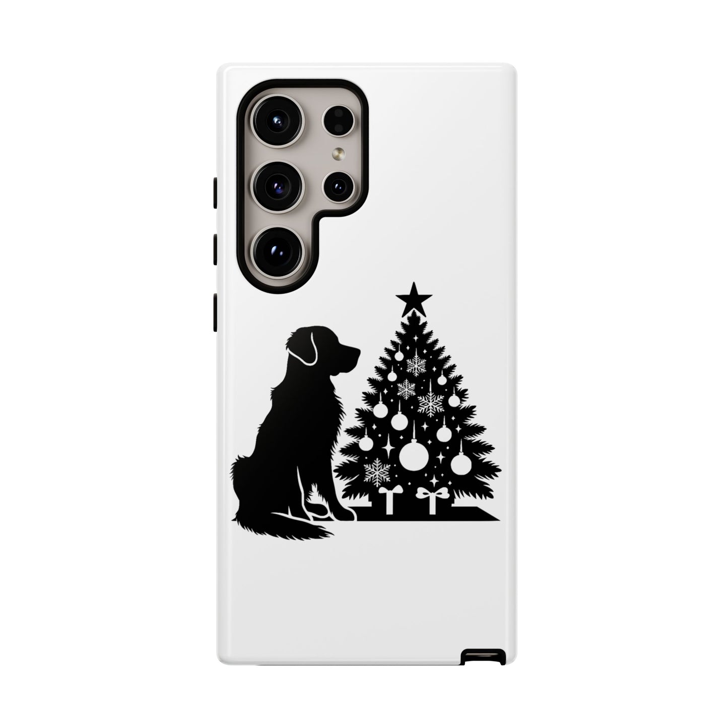 Golden Christmas Tree Samsung Case