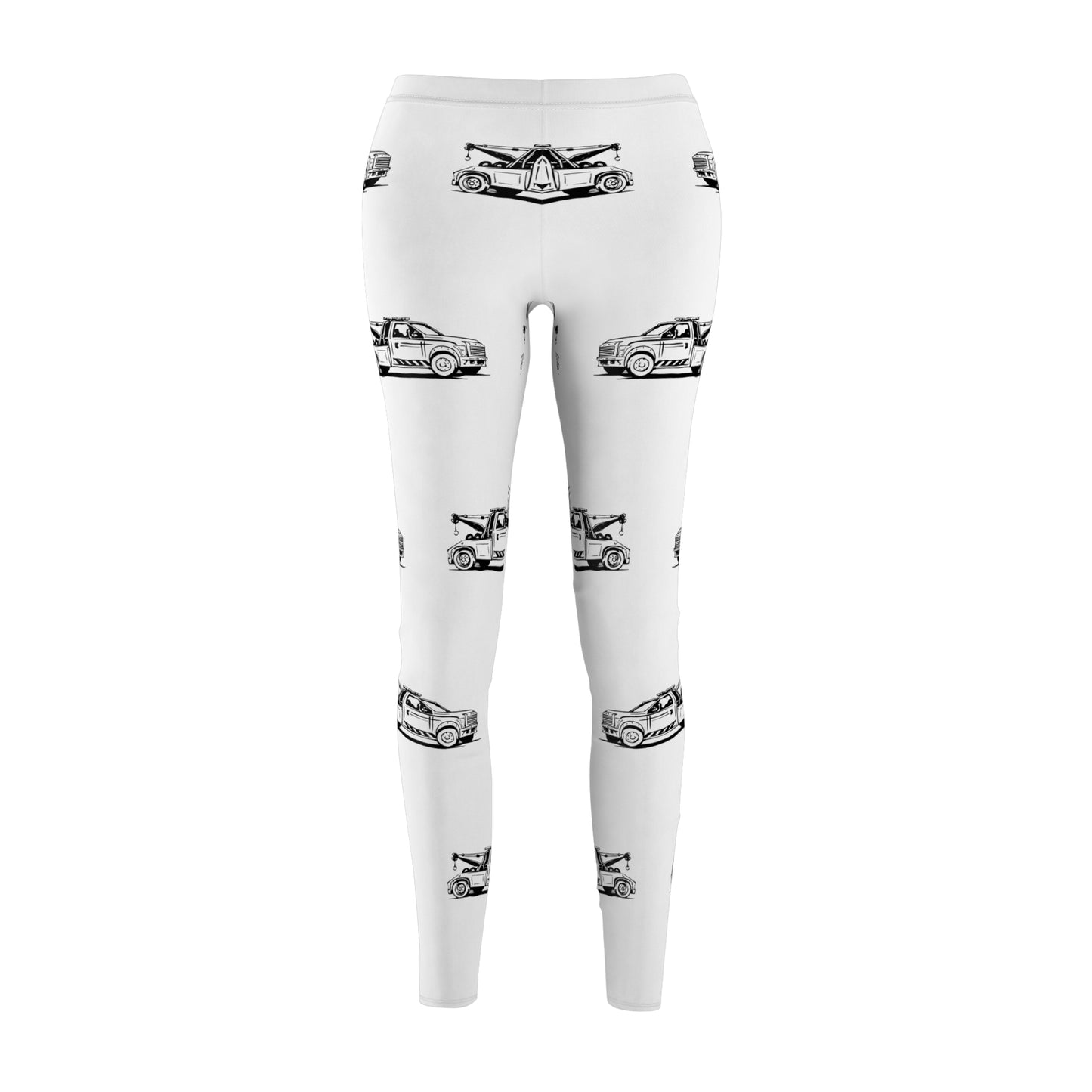 Wheel Lift Tow Truck Women's Ankle Leggings