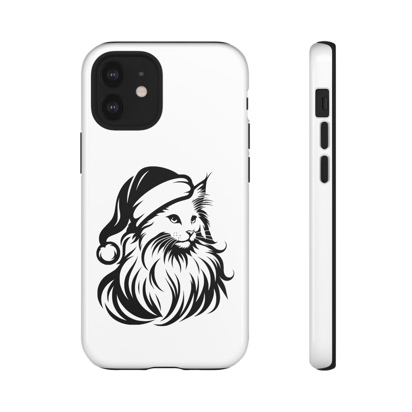 Santa Paws Cat iPhone Case