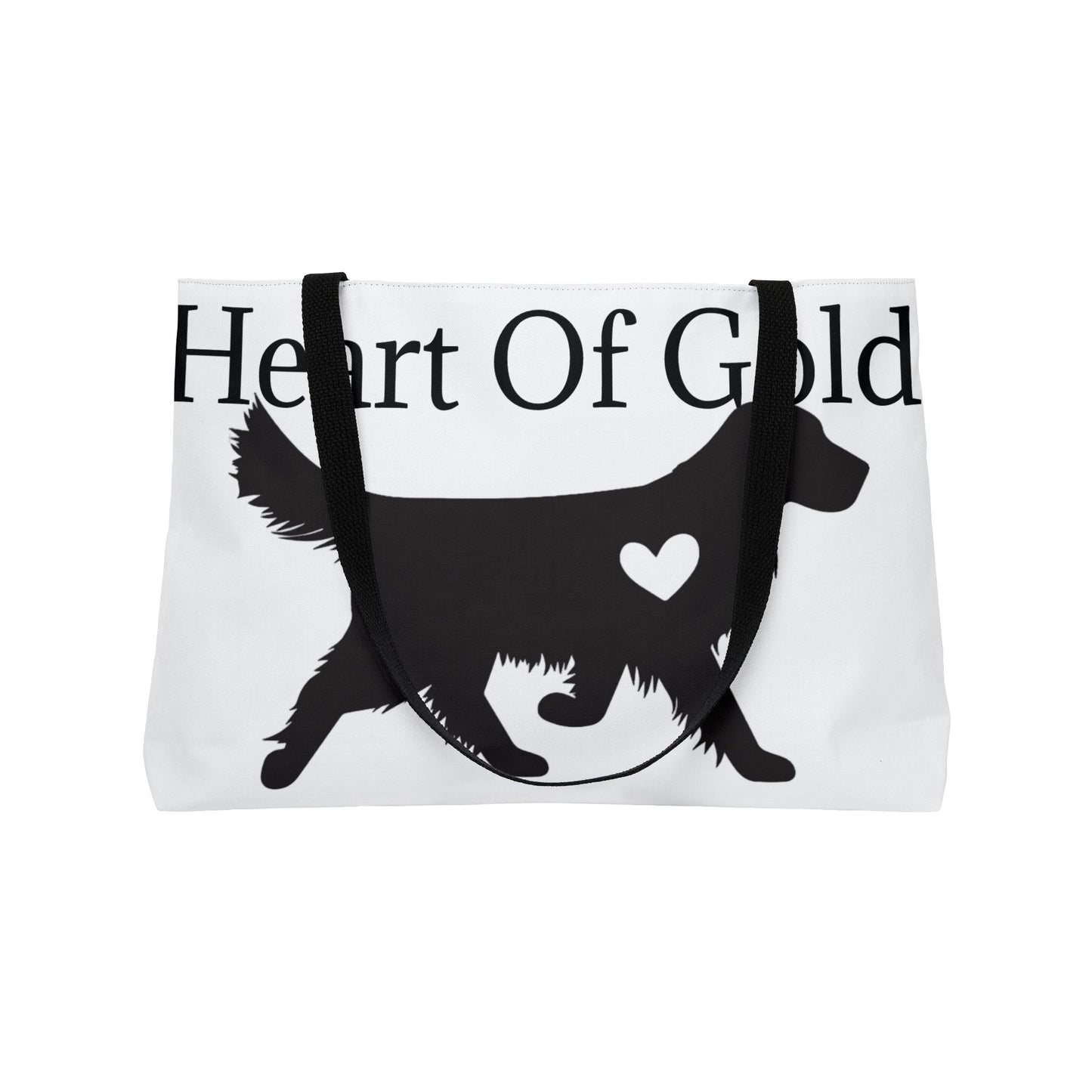 Heart Of Gold Weekender Tote Bag