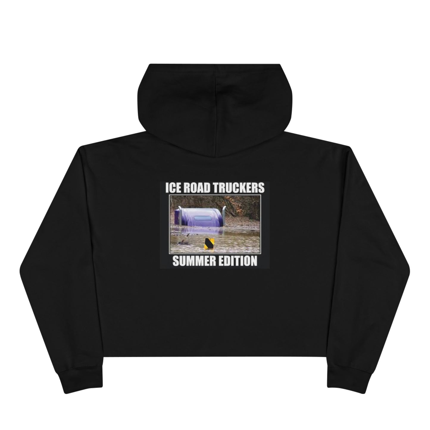 Ice Road Truckers Women's Crop Hoodie