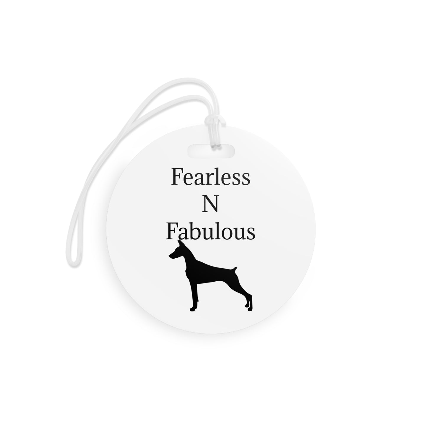 Fearless N Fabulous Luggage Tag
