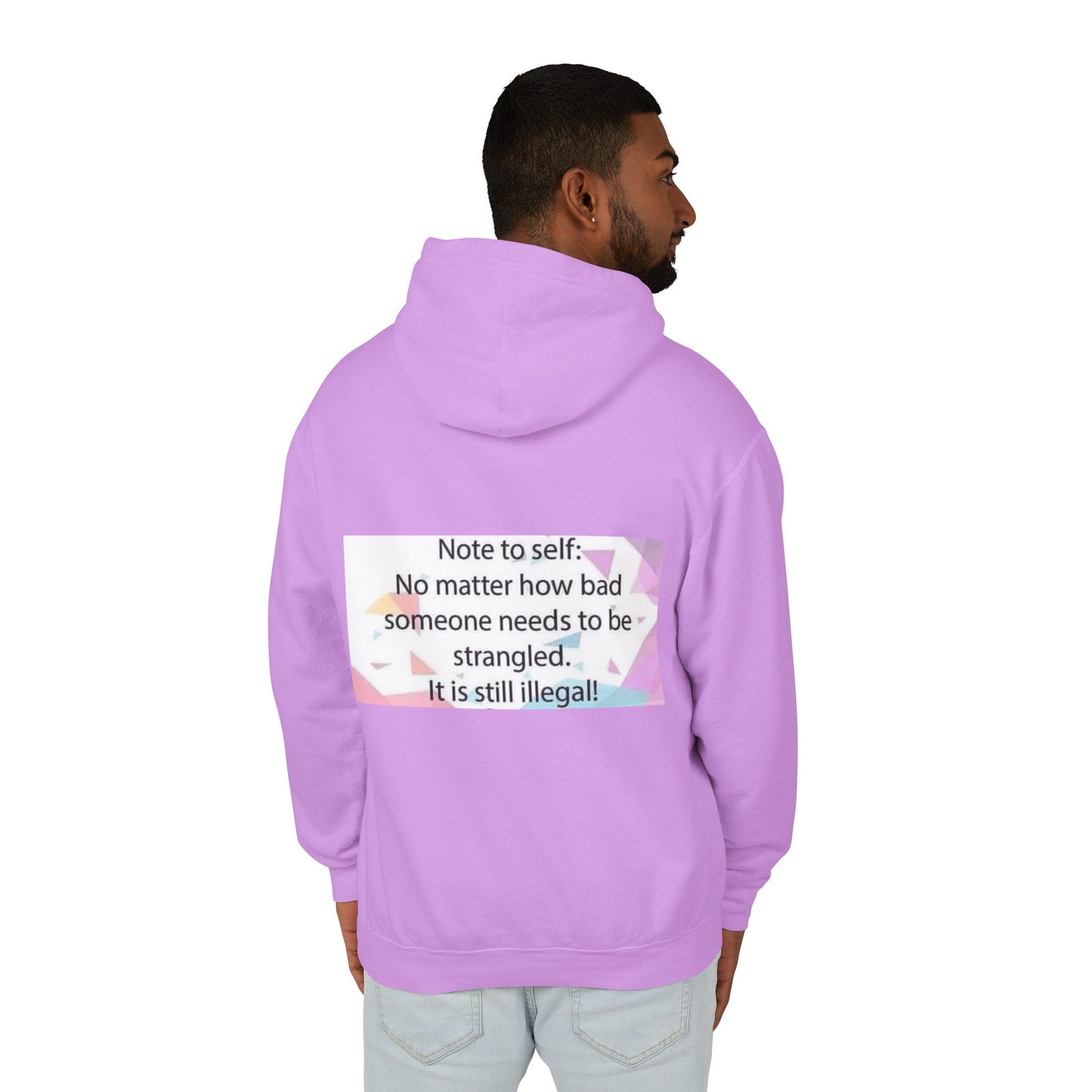Note to Self Unisex Lightweight Hoodie