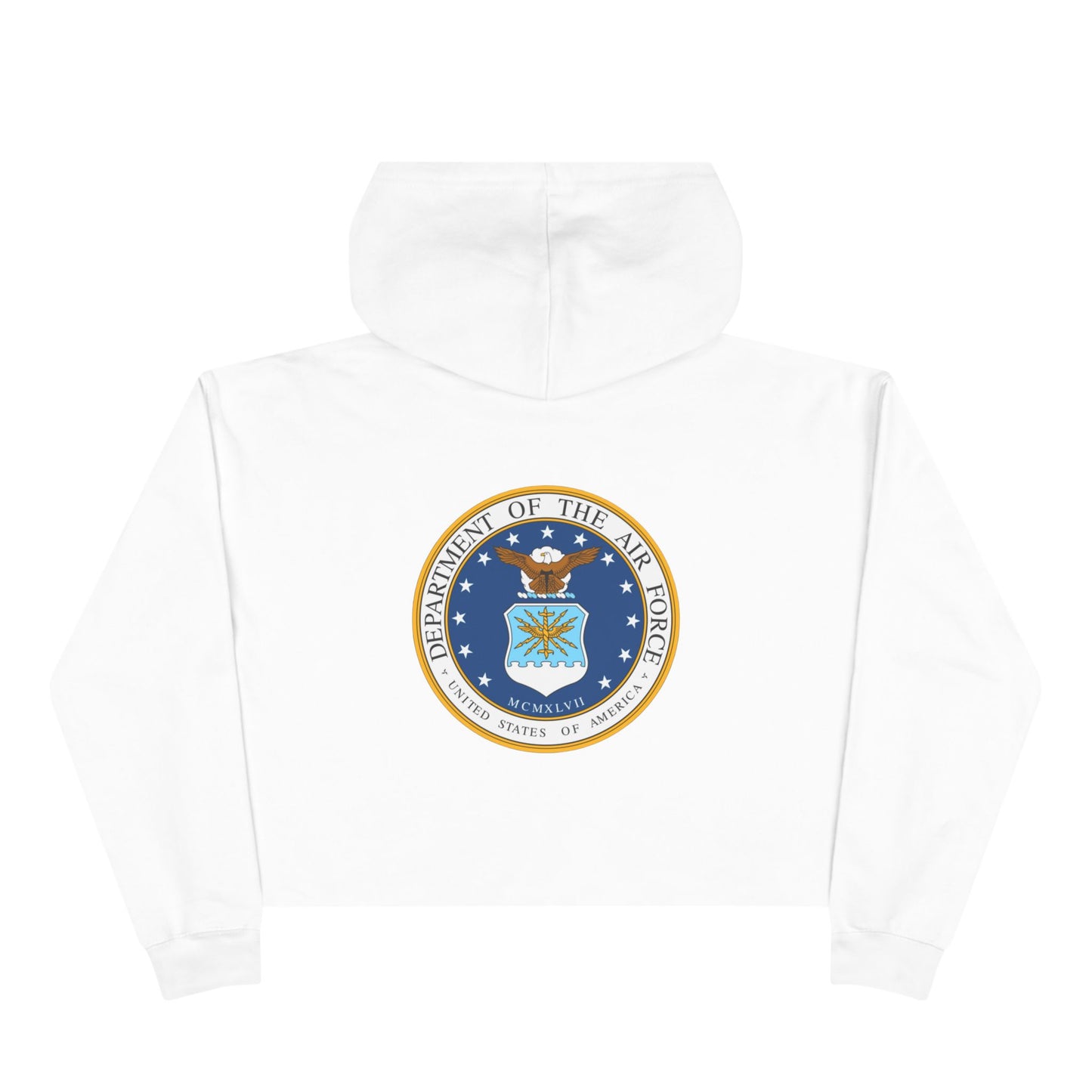 US Air Force Women's Crop Hoodie