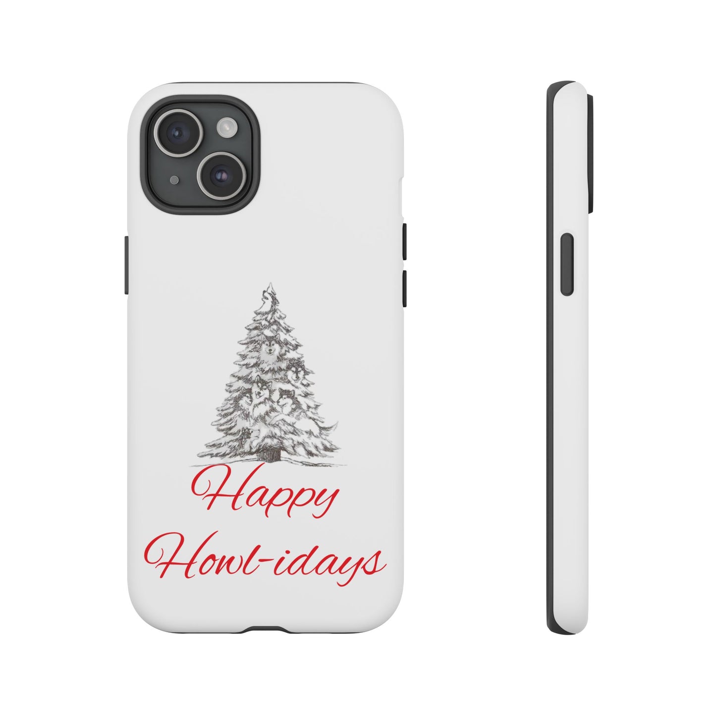 Happy Howl-idays iPhone Case