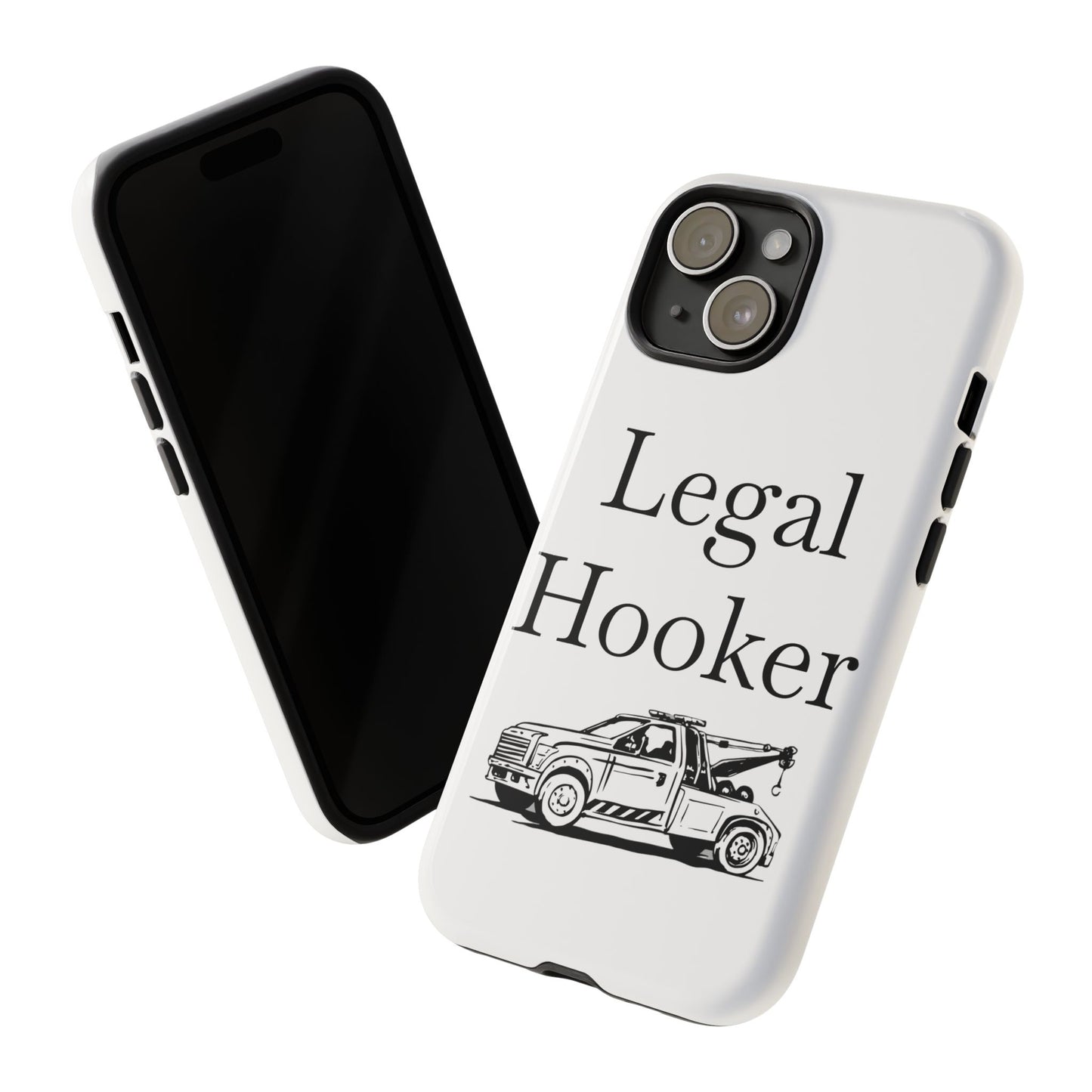 Legal H**ker Wheel Lift Tow Truck iPhone Case
