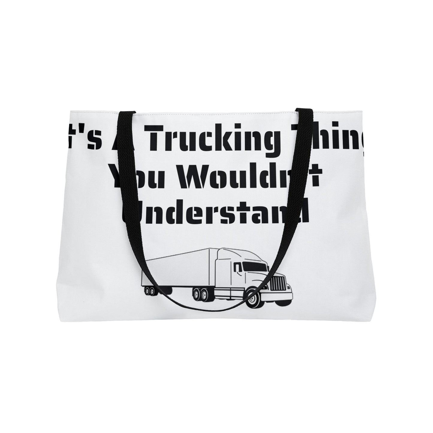 Trucking Thing Weekender Tote Bag