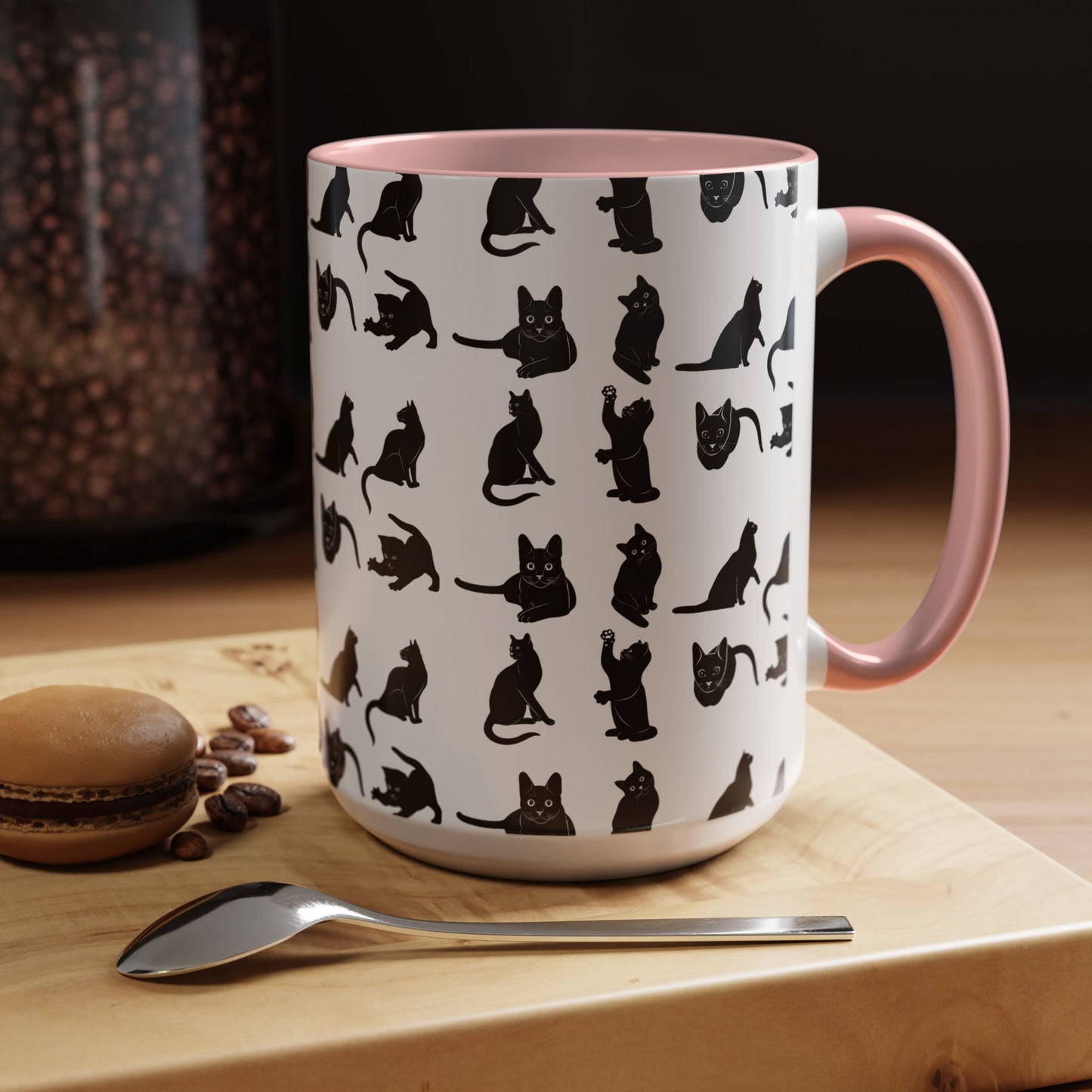 Cats 2-Tone Coffee Mug