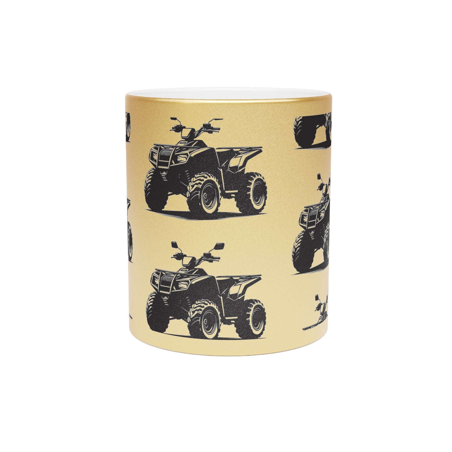Off The Beaten Path Quad Metallic Coffee Mug