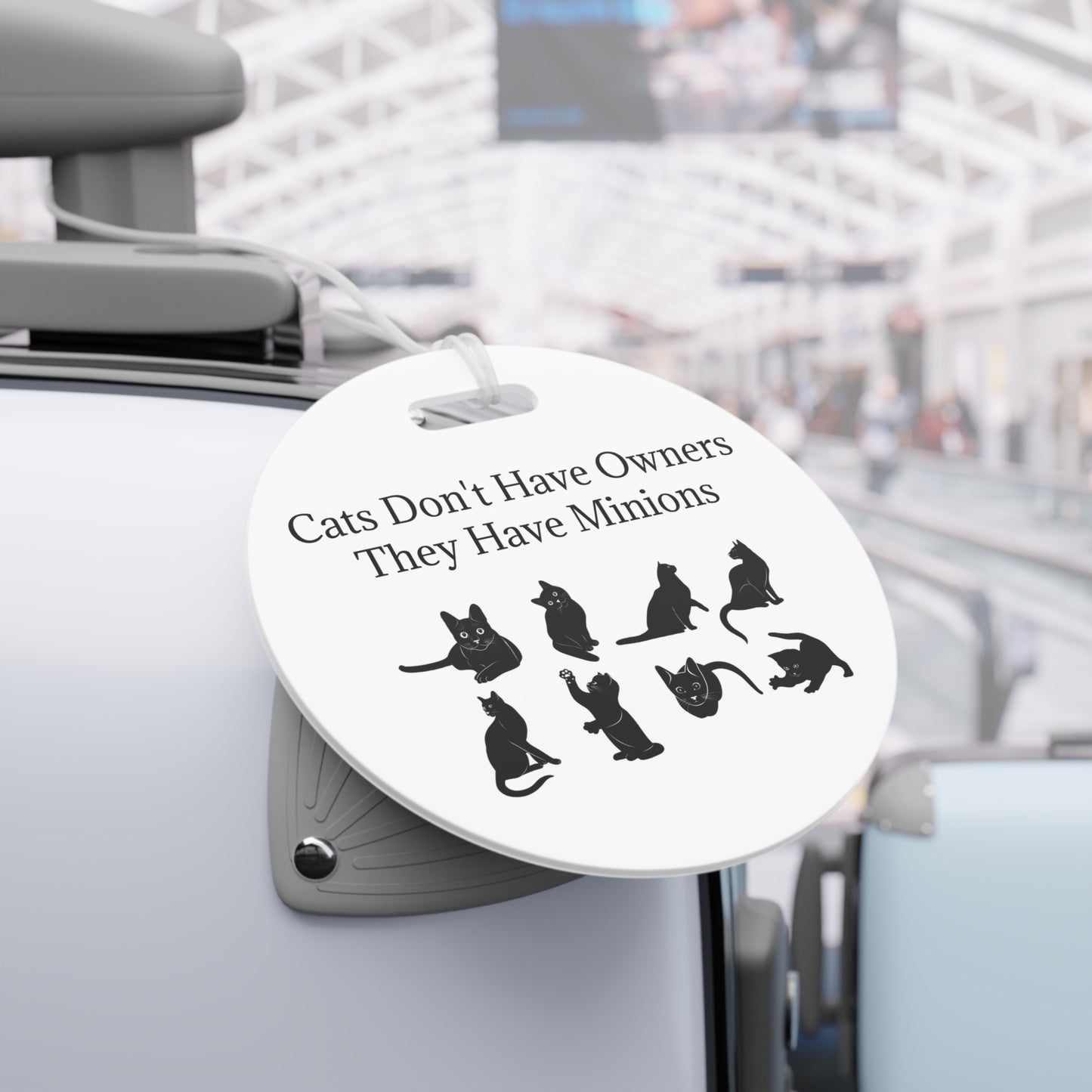 Cat Minions Luggage Tag