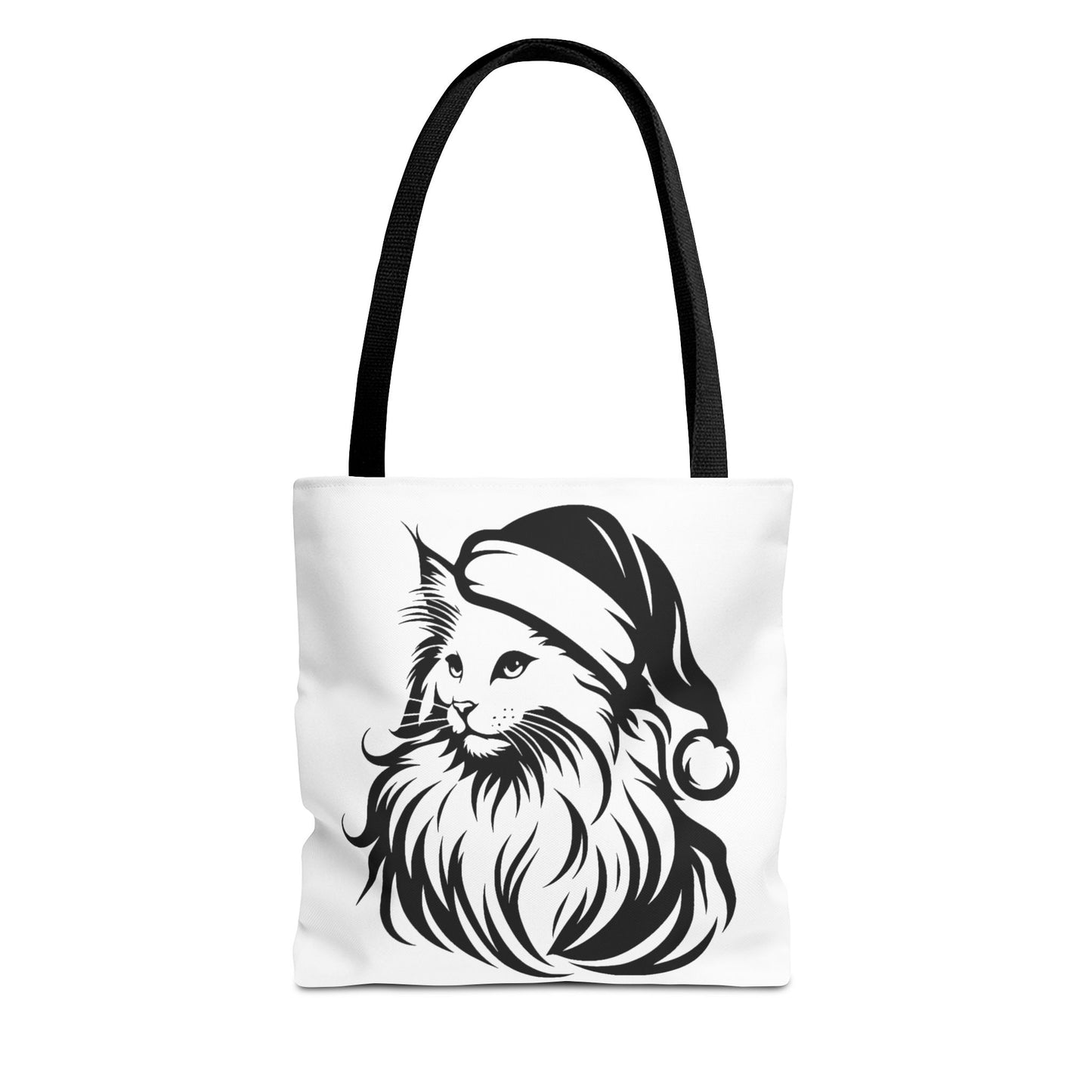 Santa Paws Cat Tote Bag