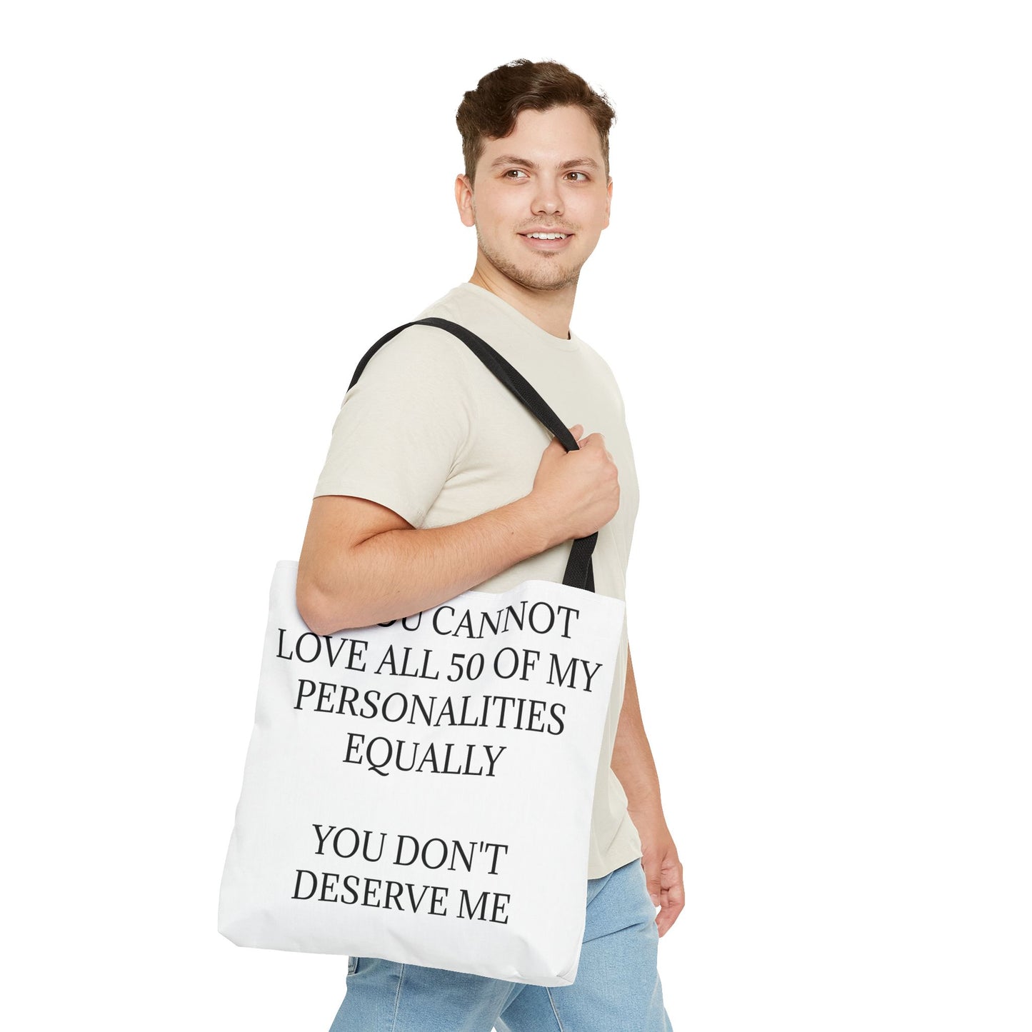 50 Personalities Tote Bag