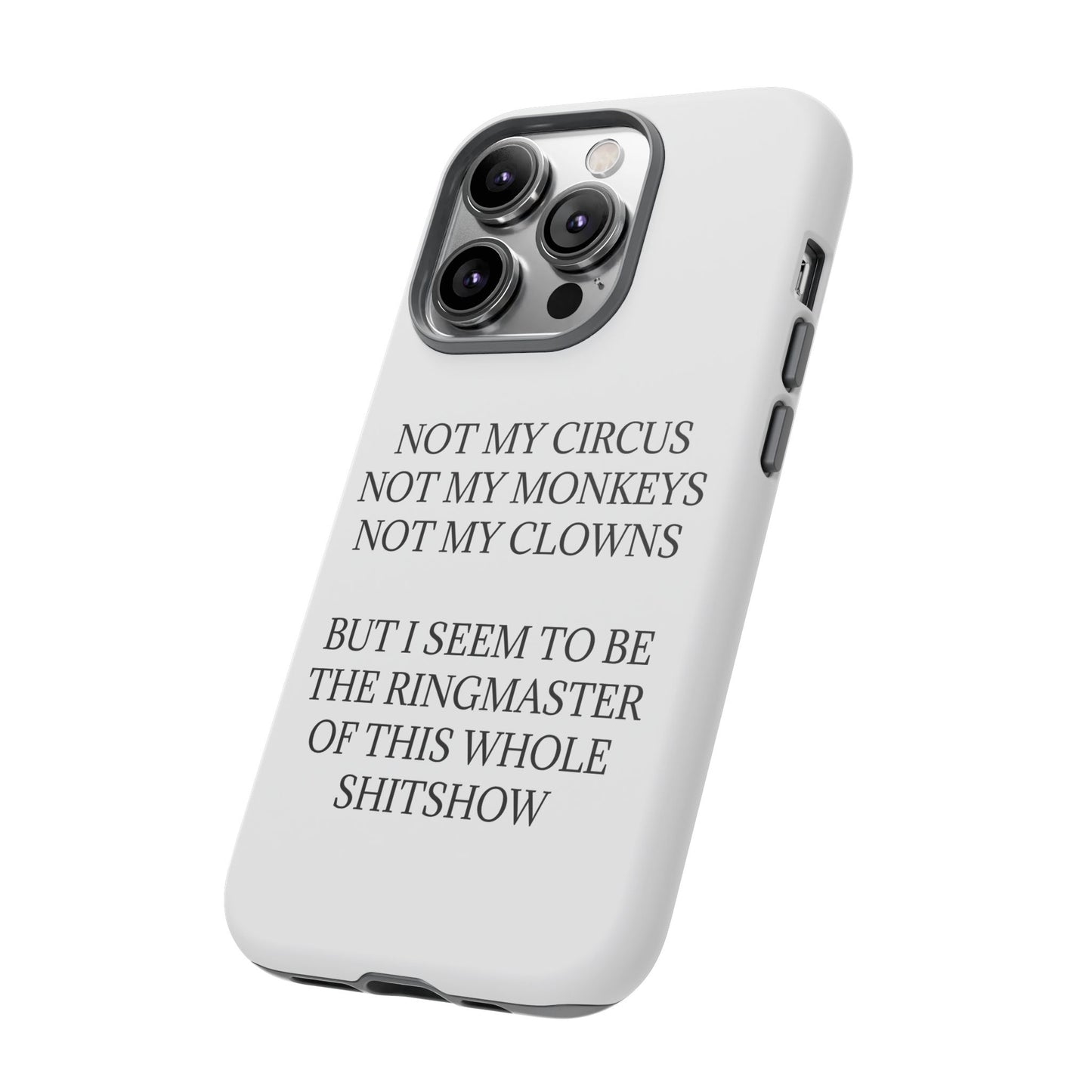 Ringmaster iPhone Case