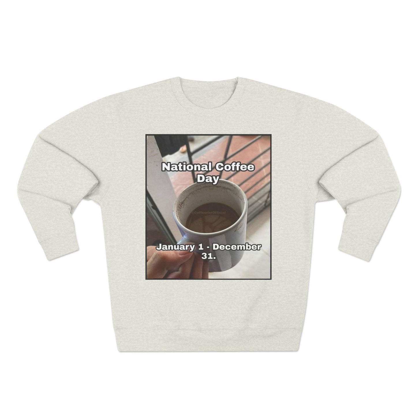 National Coffee Day Unisex Crewneck Sweatshirt