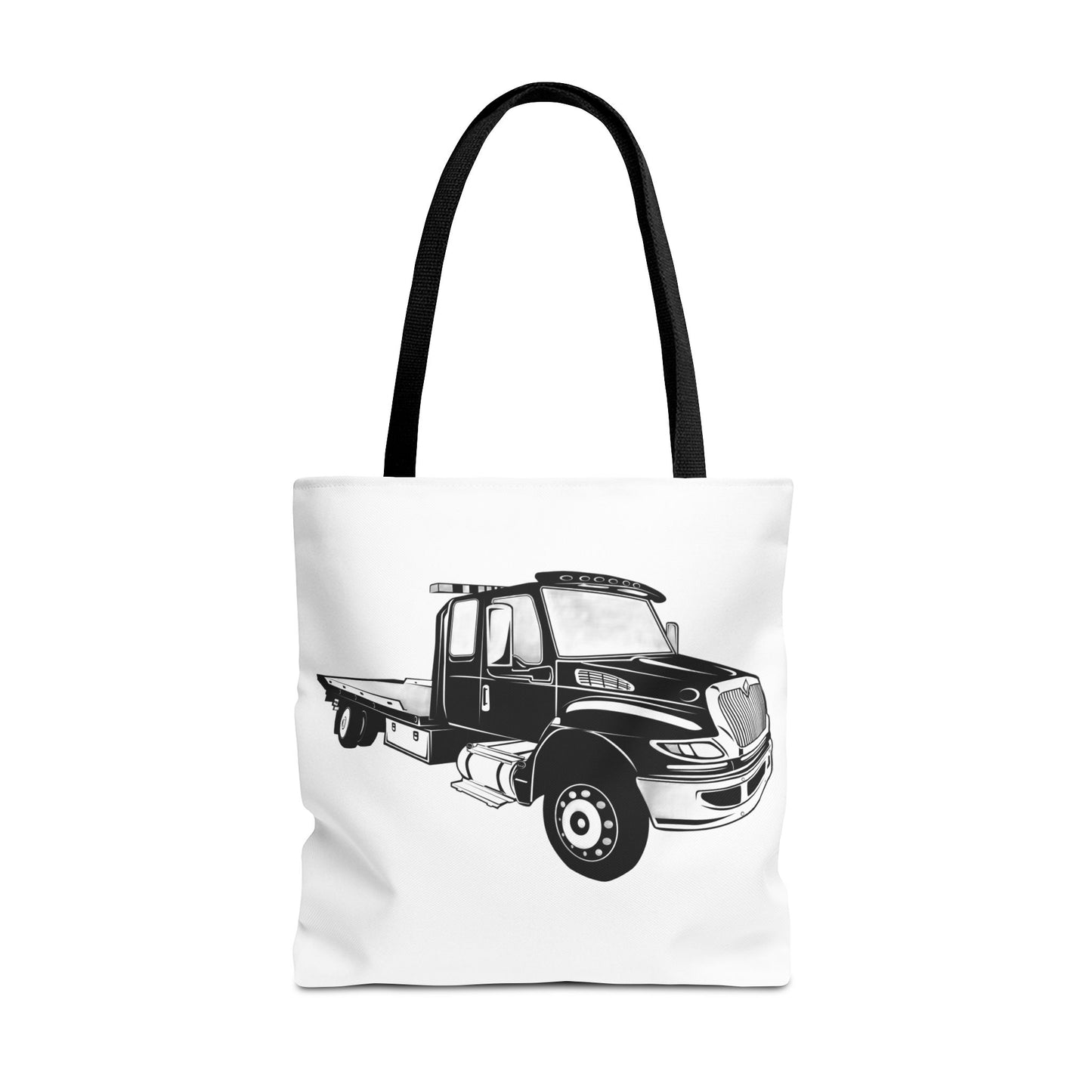 Flatbed Tow Truck Tote Bag