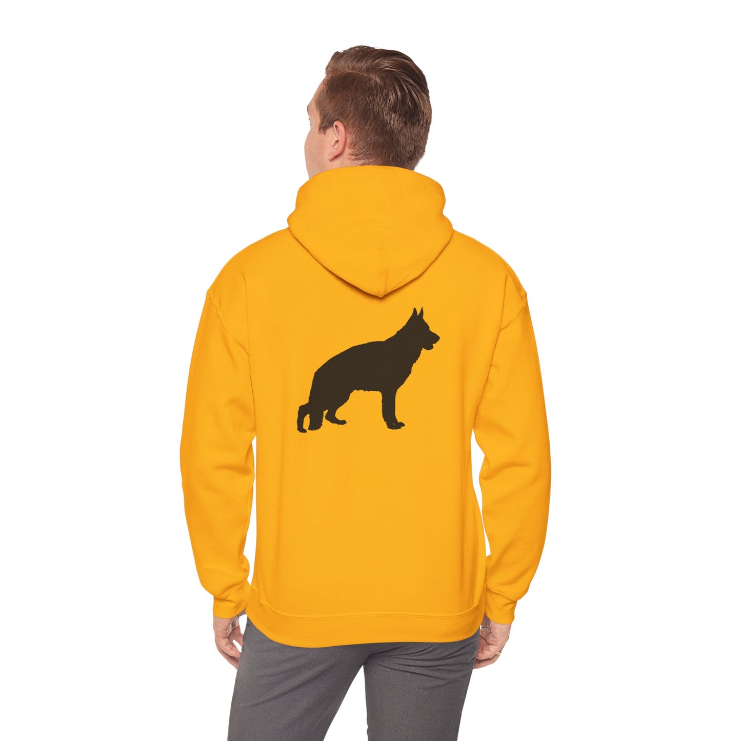 German Shepherd Silhouette Unisex Hoodie