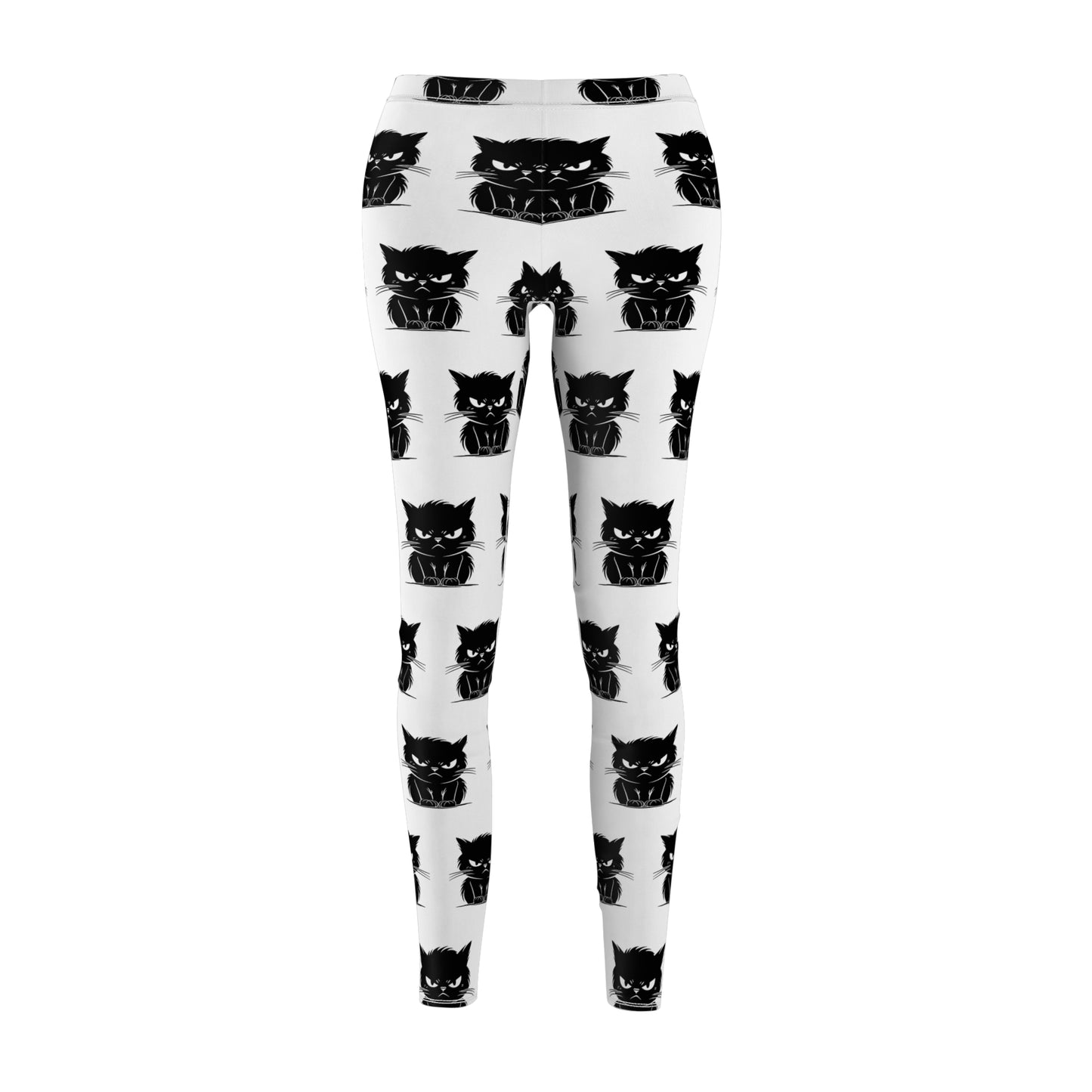 Angry Cat Women's Ankle Leggings
