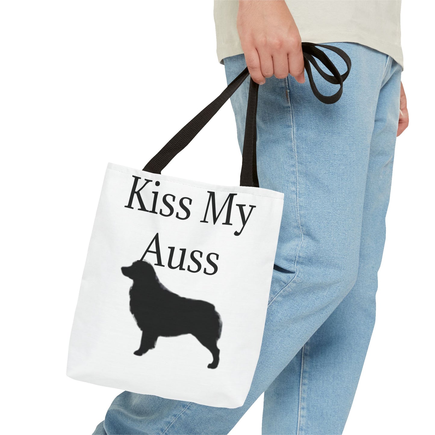 Kiss My Auss Tote Bag