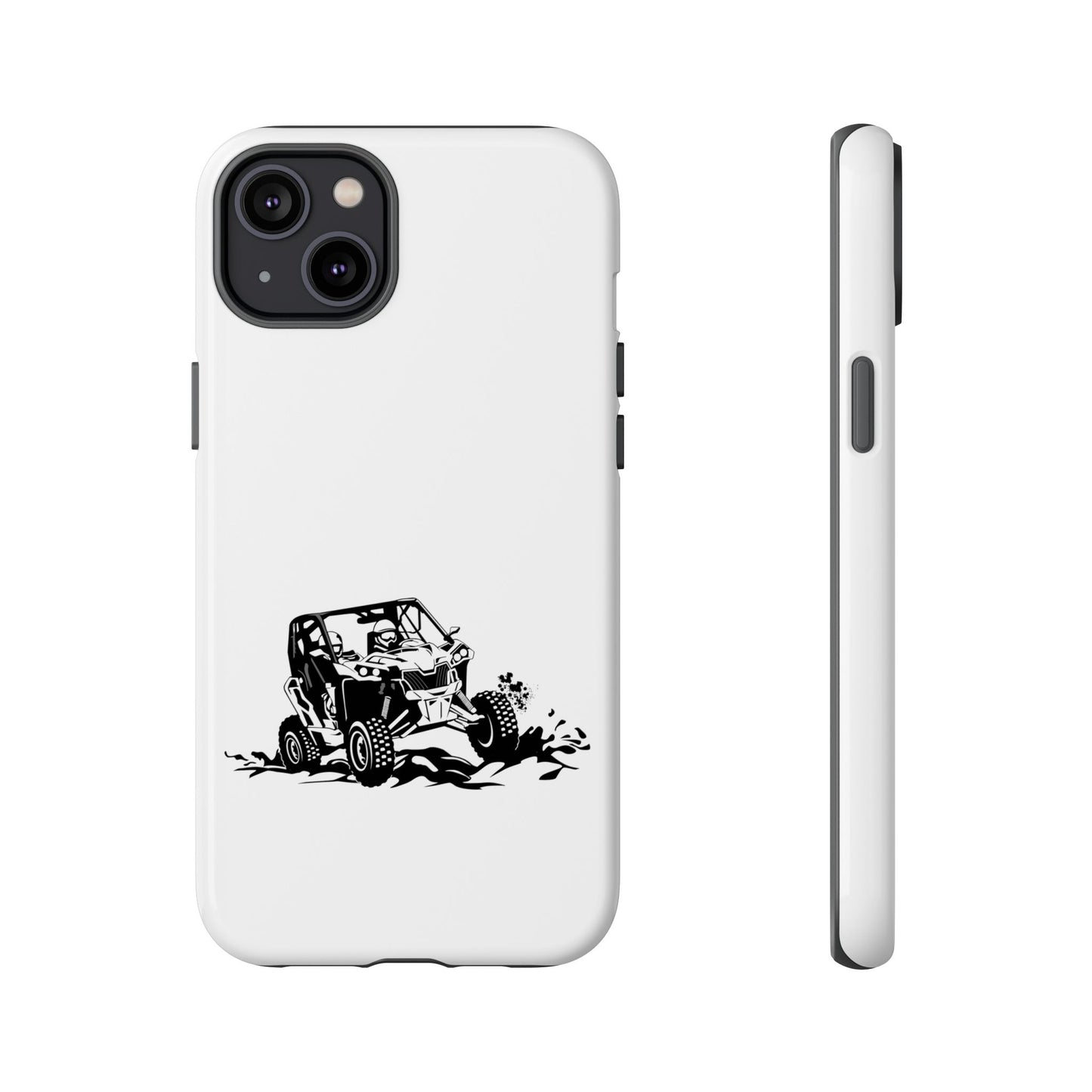 Slingin' Mud Side By Side iPhone Case