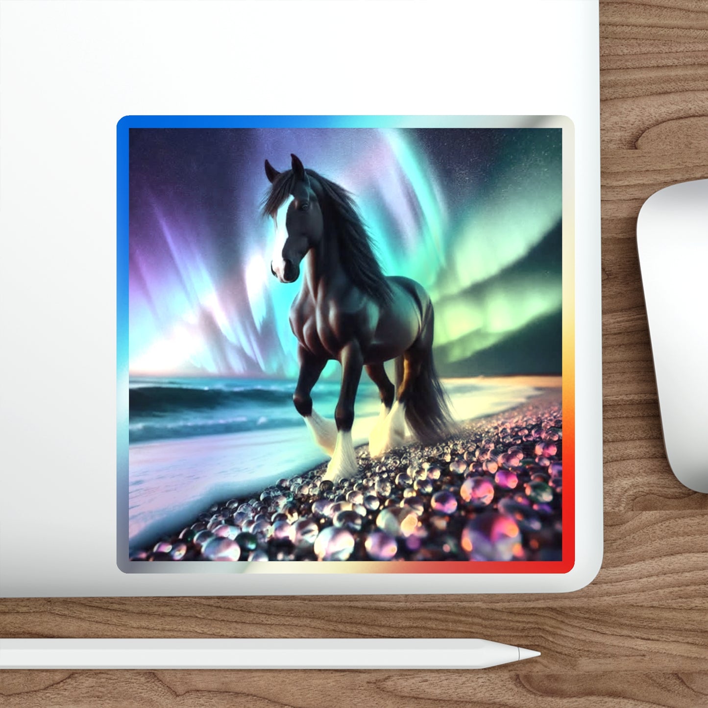 Midnight Magic Holographic Sticker