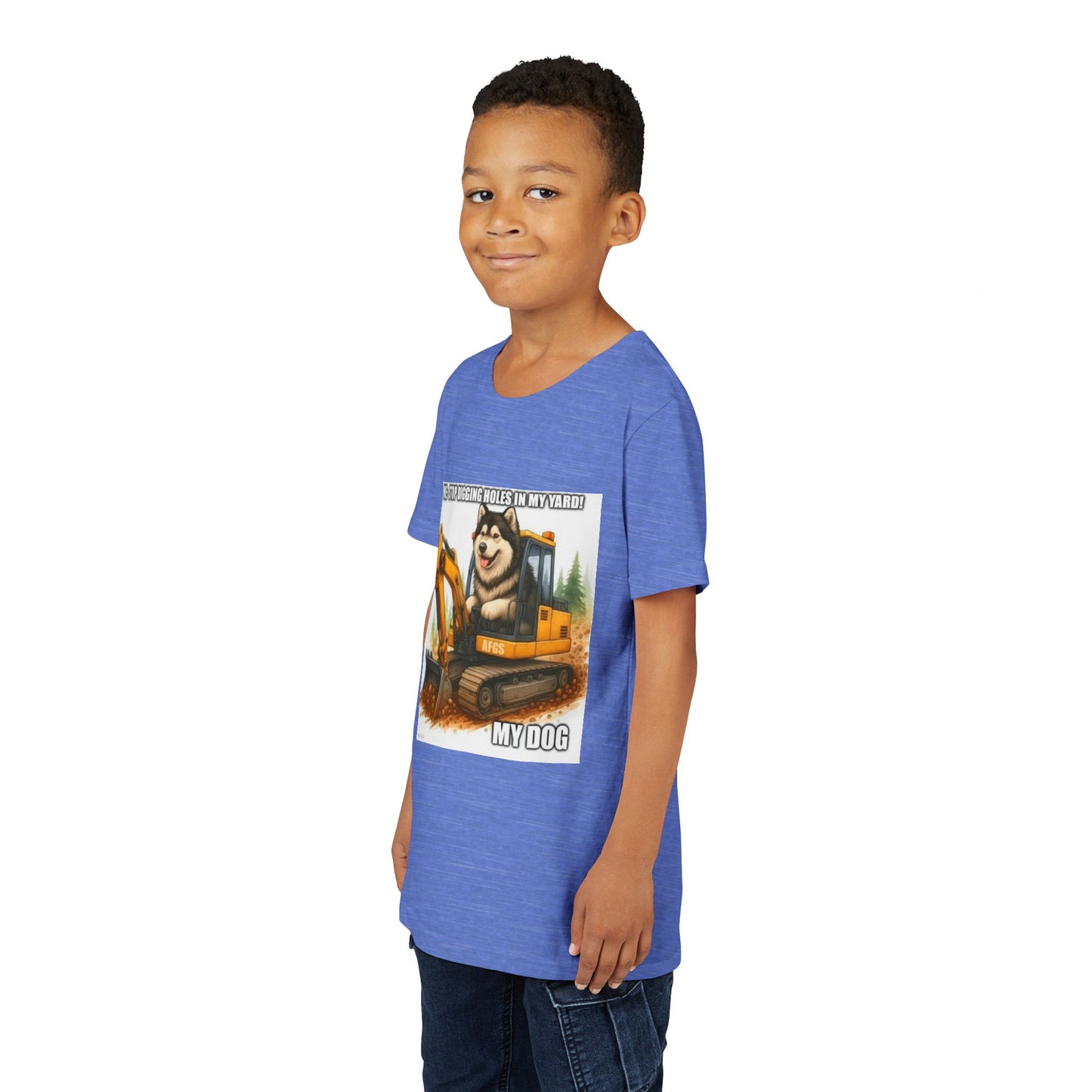 Digmaster Youth Unisex Short Sleeve Crewneck Tee