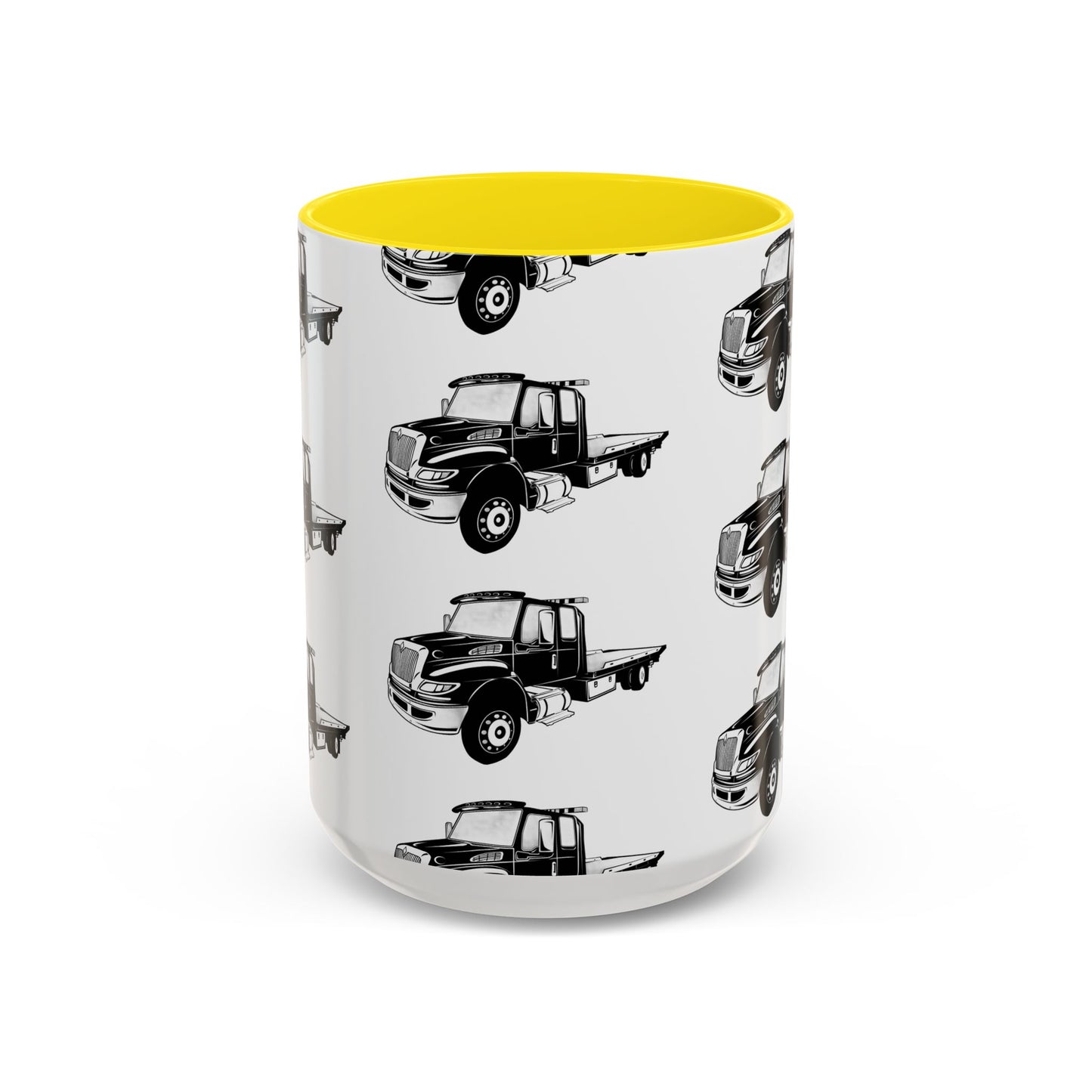 Flatbed Tow Truck 2-Tone Coffee Mug