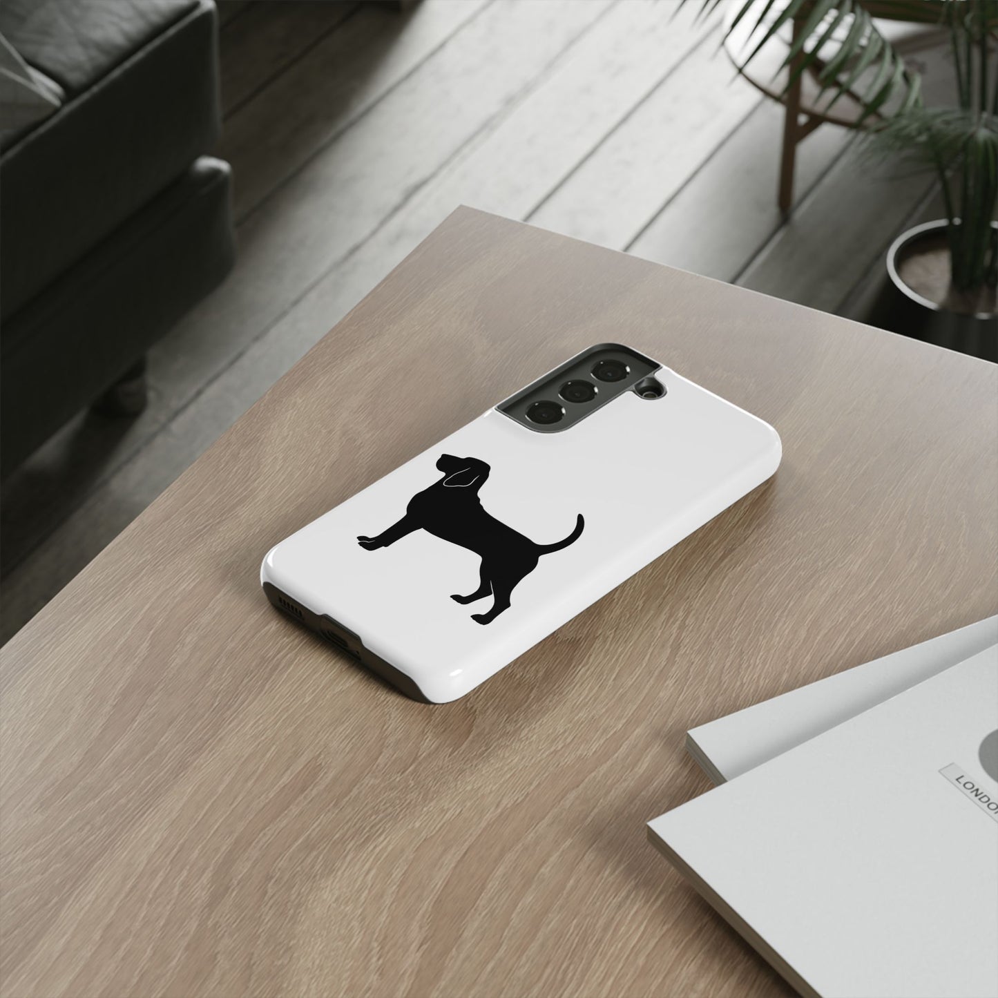Bloodhound Silhouette Samsung Case
