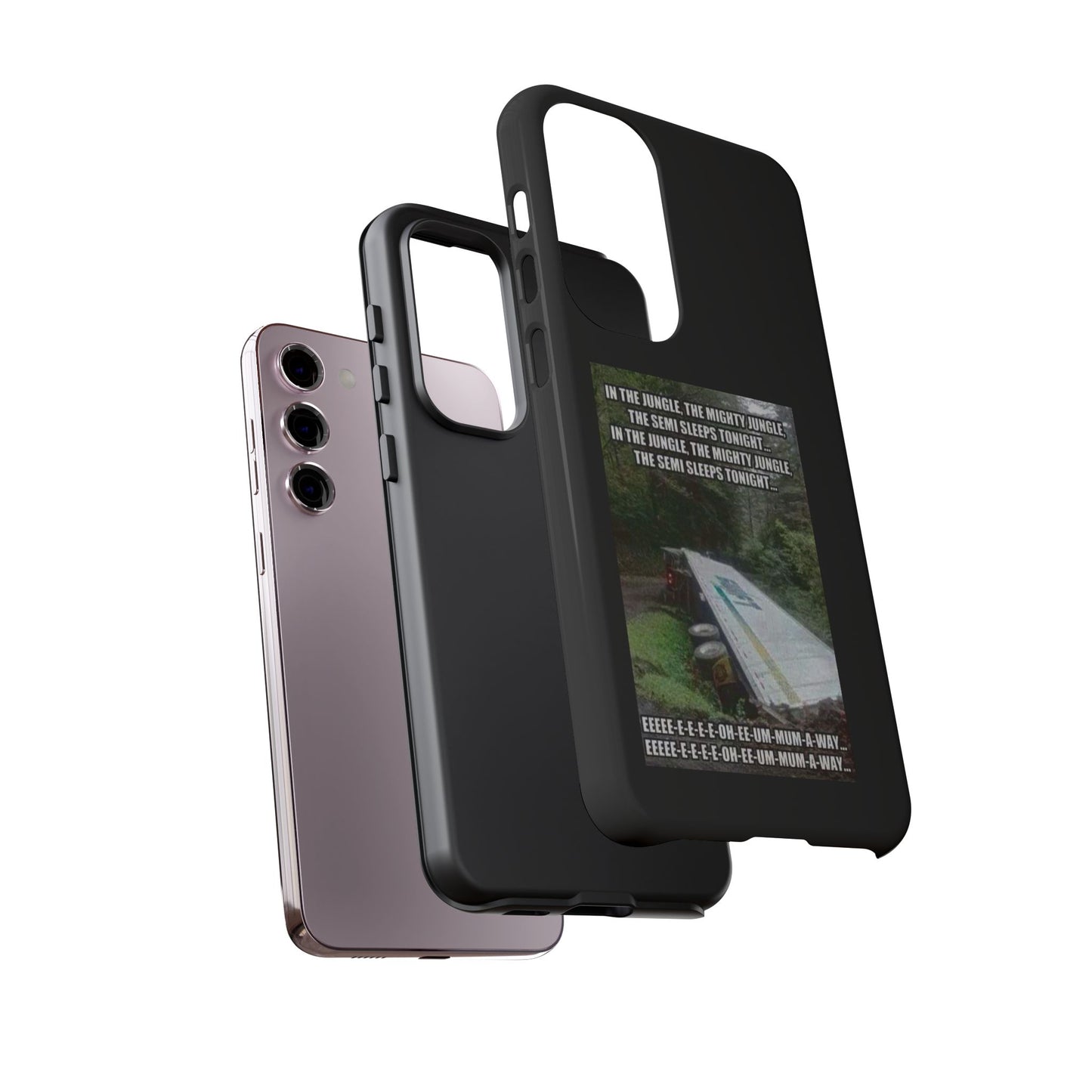 Semi Sleeps Samsung Case