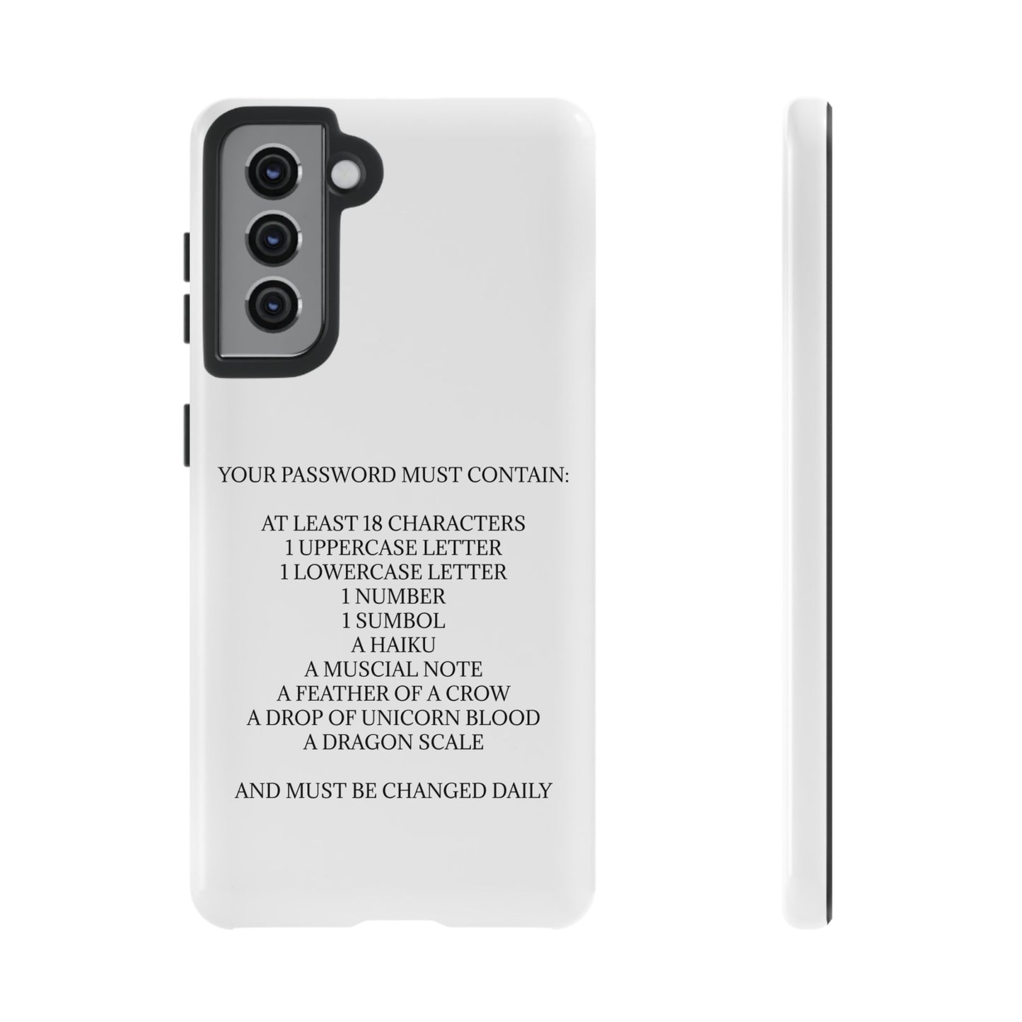 Password Samsung Case