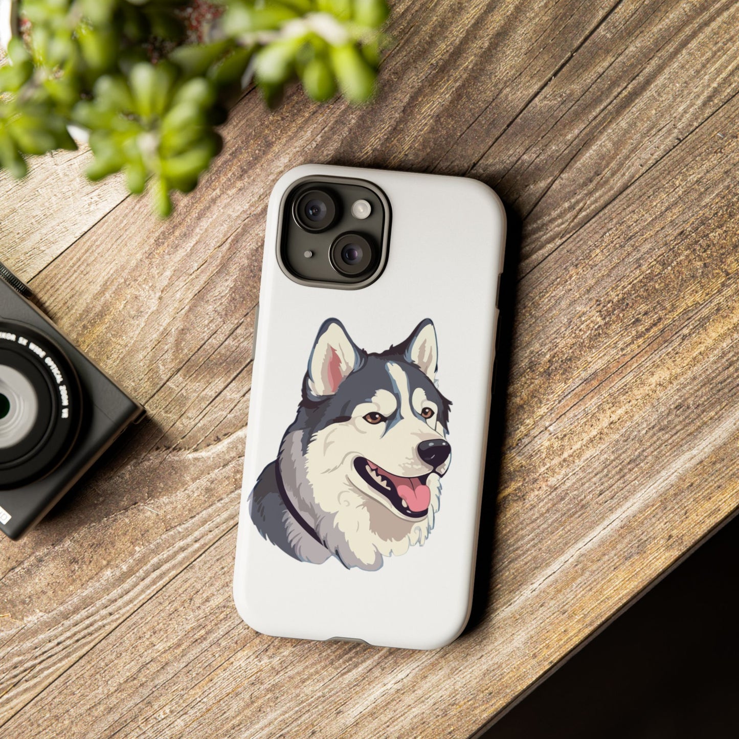 Malamute Head iPhone Case