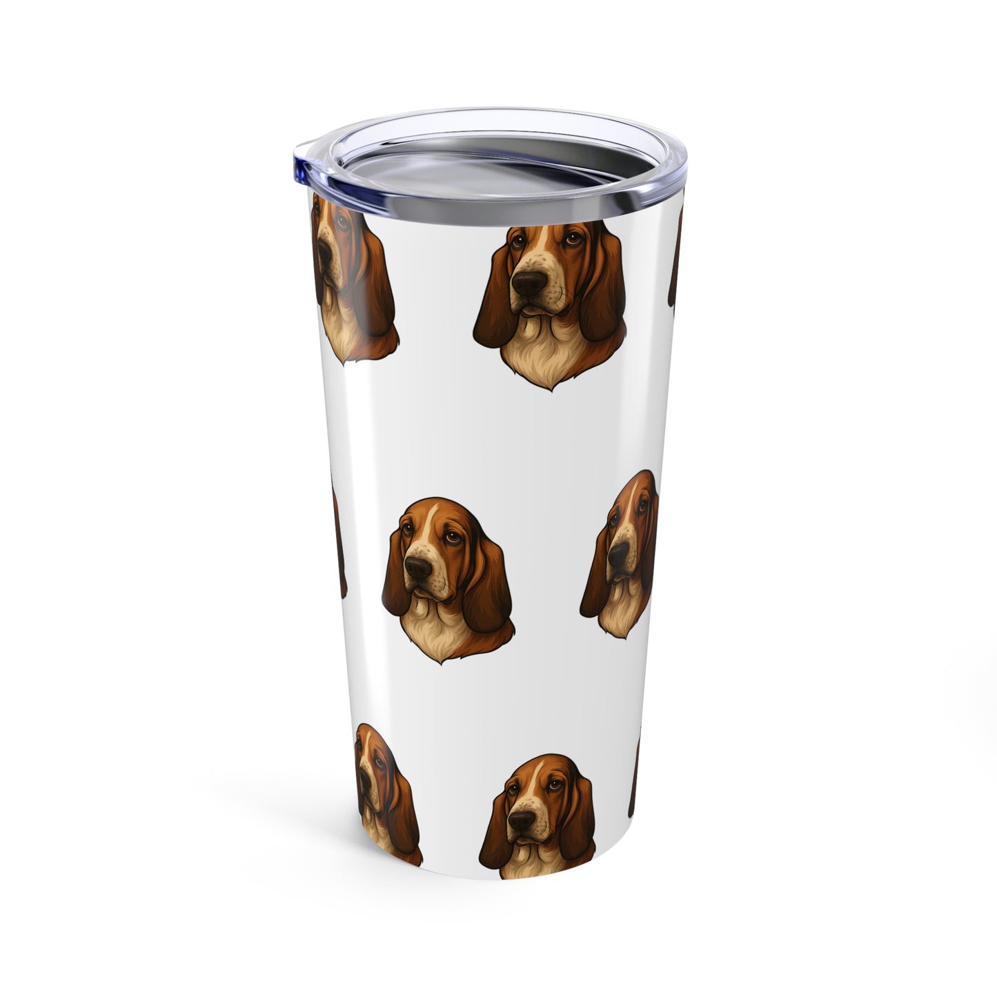 Basset Hound Head Tumbler