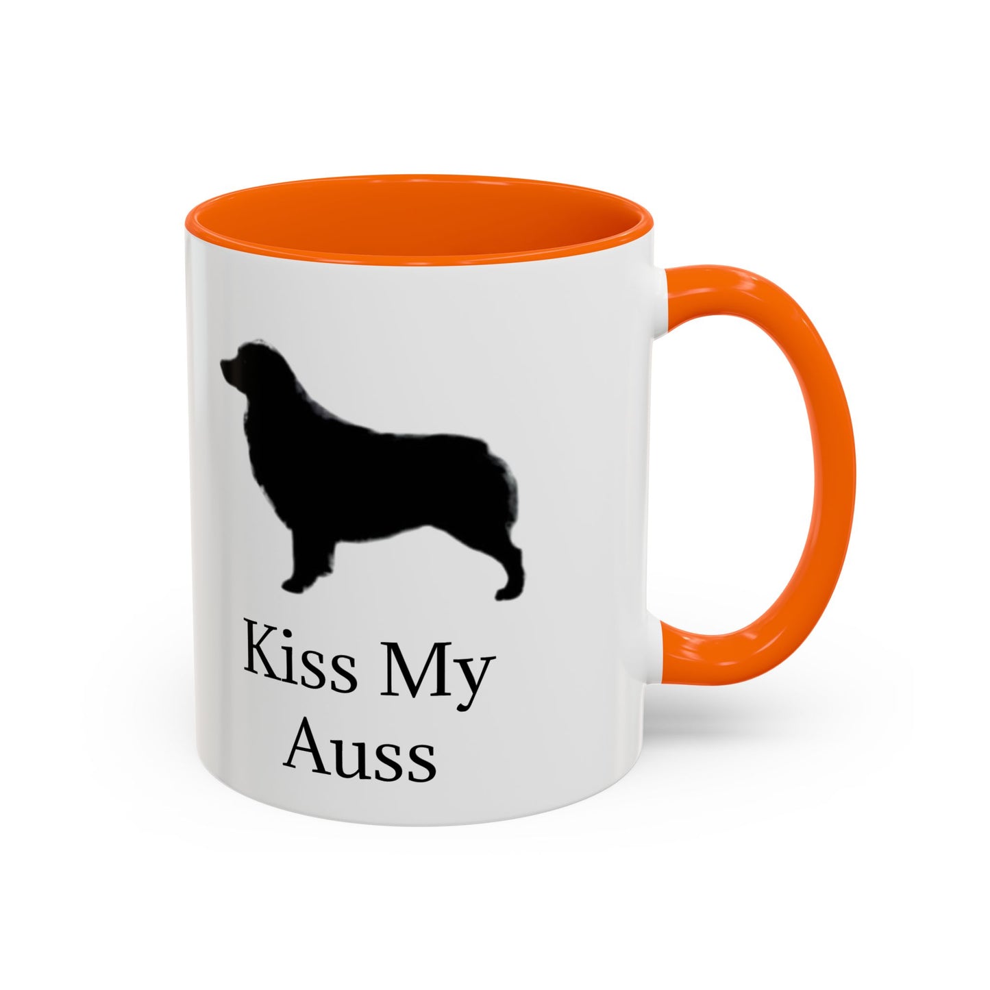 Kiss My Auss 2-Tone Coffee Mug