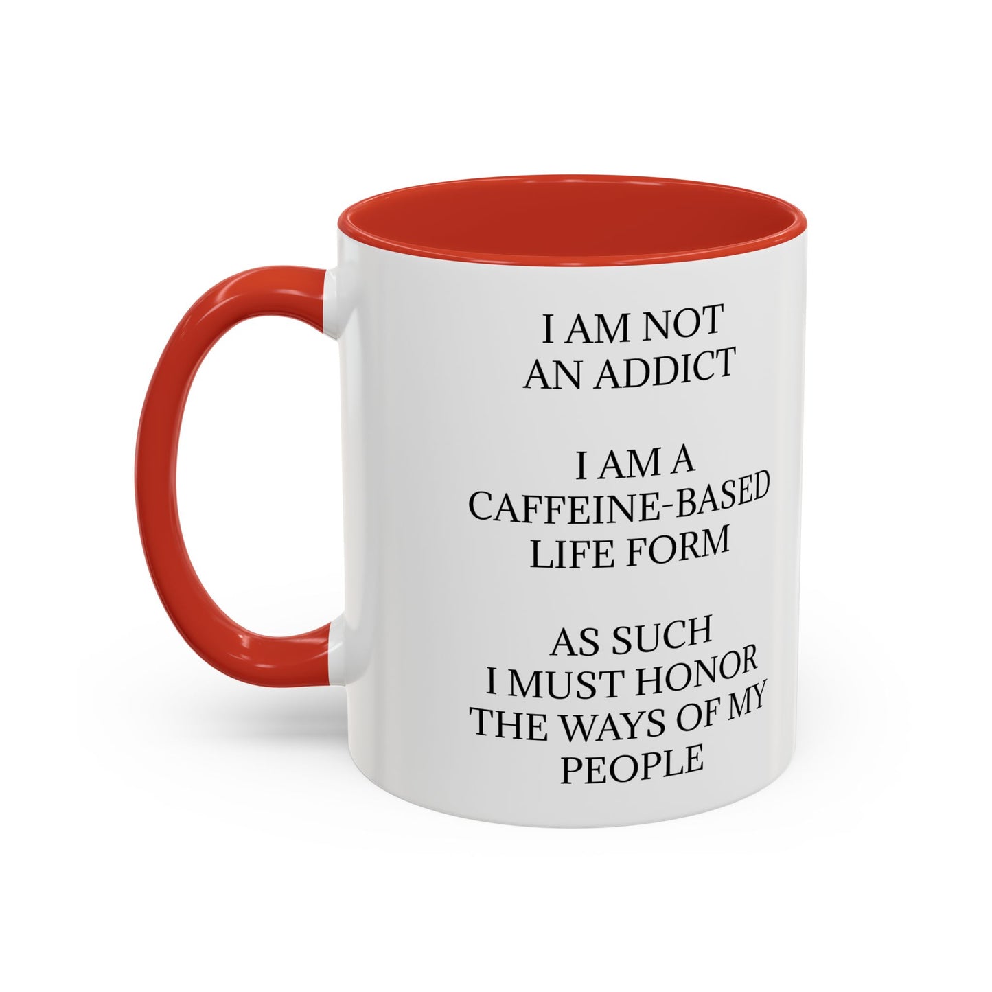 Not An Addict 2-Tone Coffee Mug