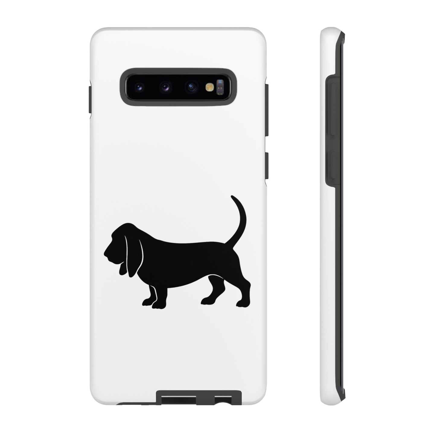 Basset Hound Silhouette Samsung Case