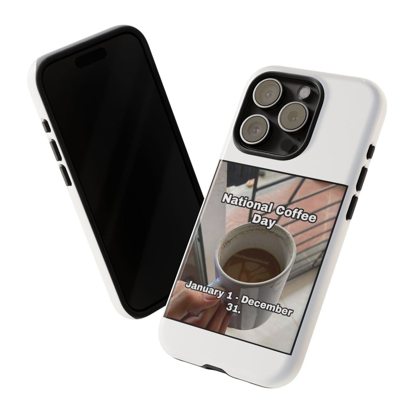 National Coffee Day iPhone Case