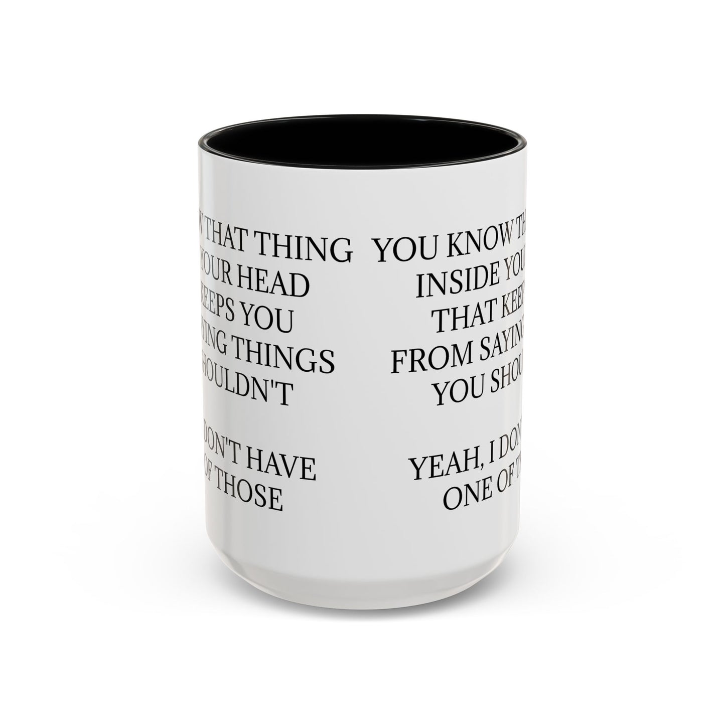 No Filter 2-Tone Coffee Mug