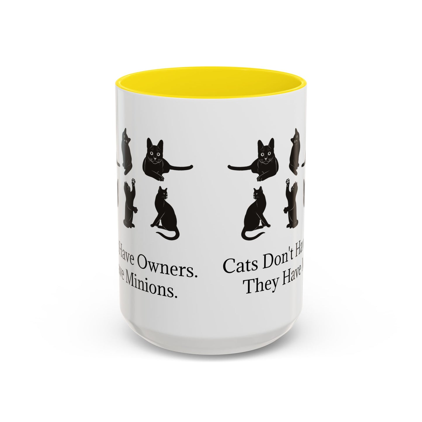 Cat Minions 2-Tone Coffee Mug