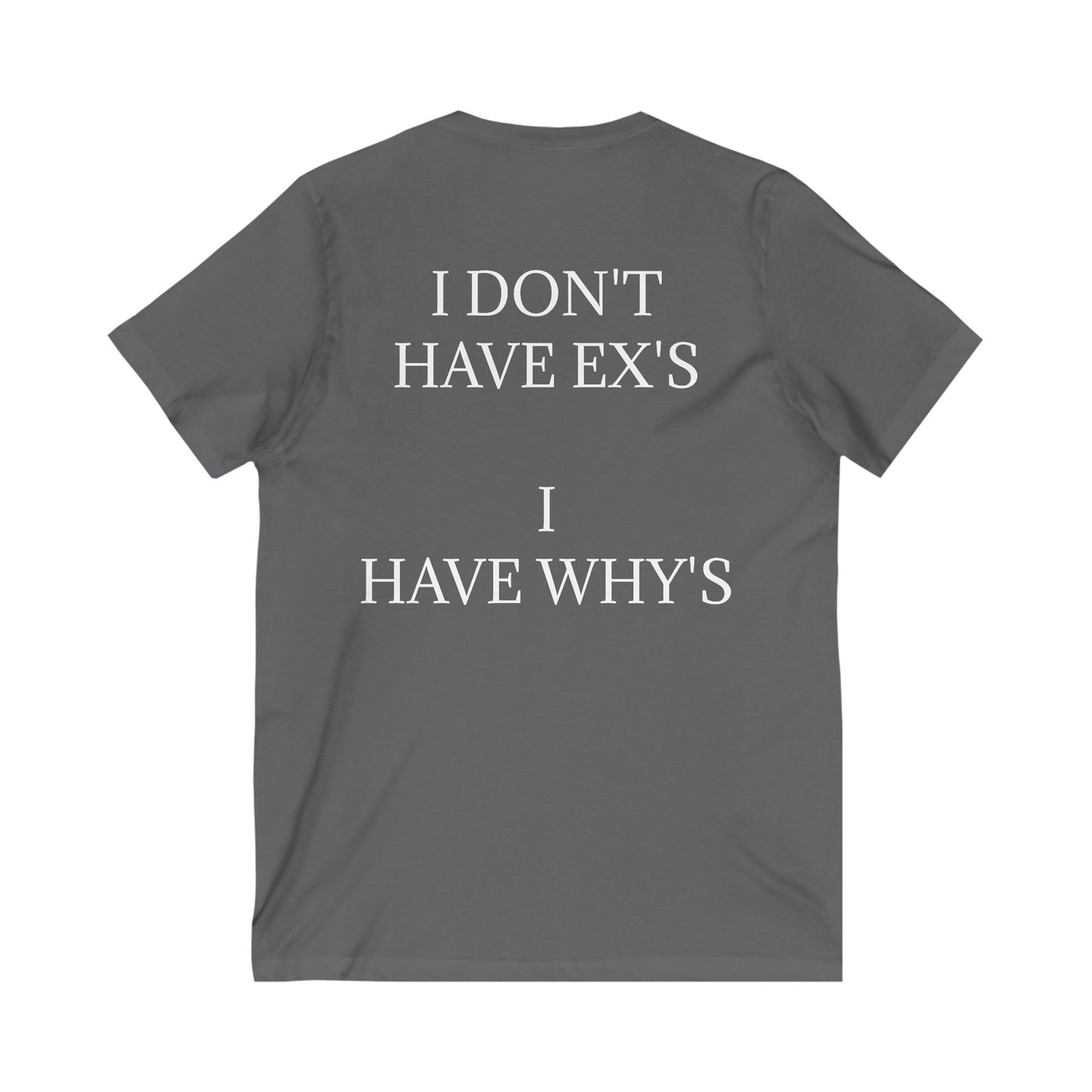 X's And Y's Unisex Short Sleeve V-Neck Tee