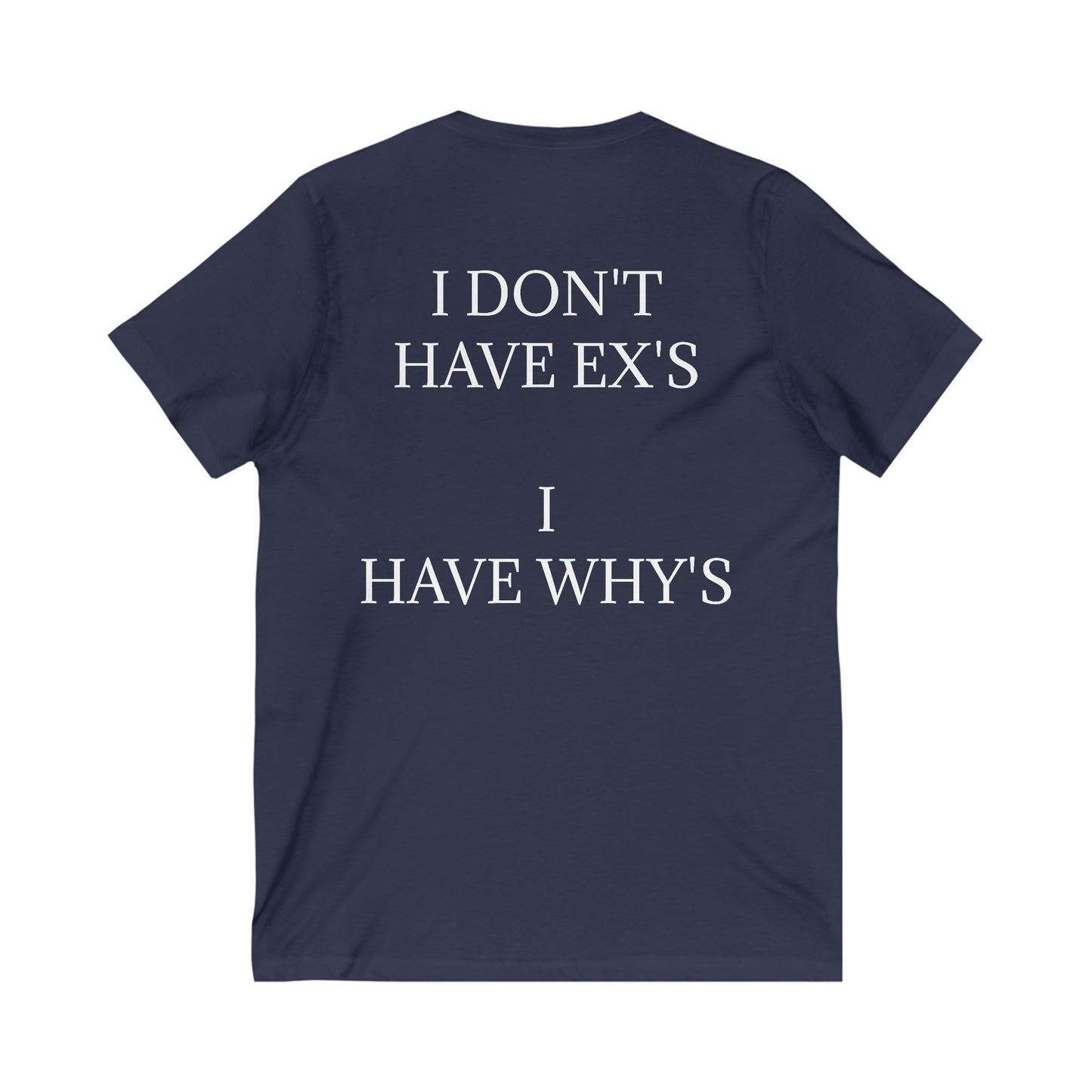 X's And Y's Unisex Short Sleeve V-Neck Tee