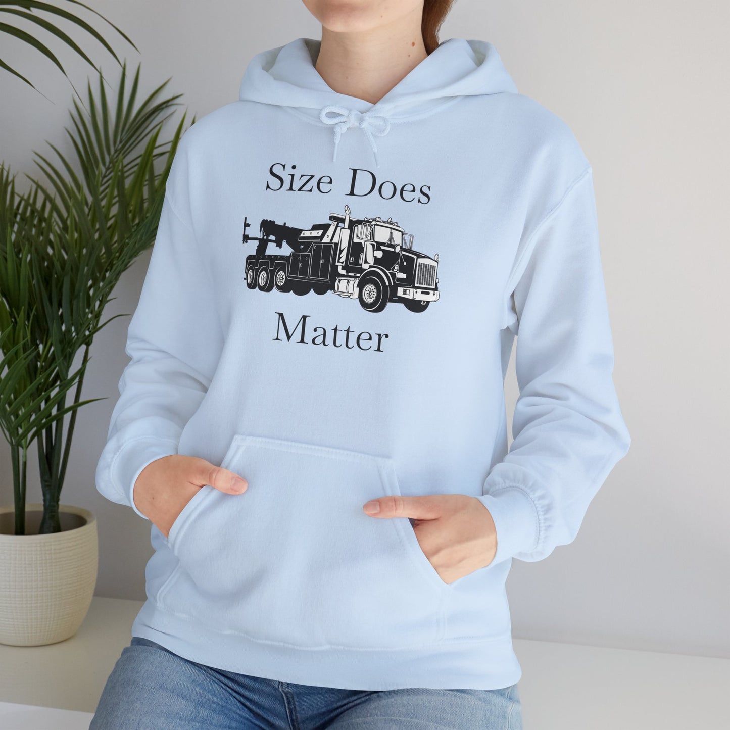 Size Does Matter Unisex Hoodie