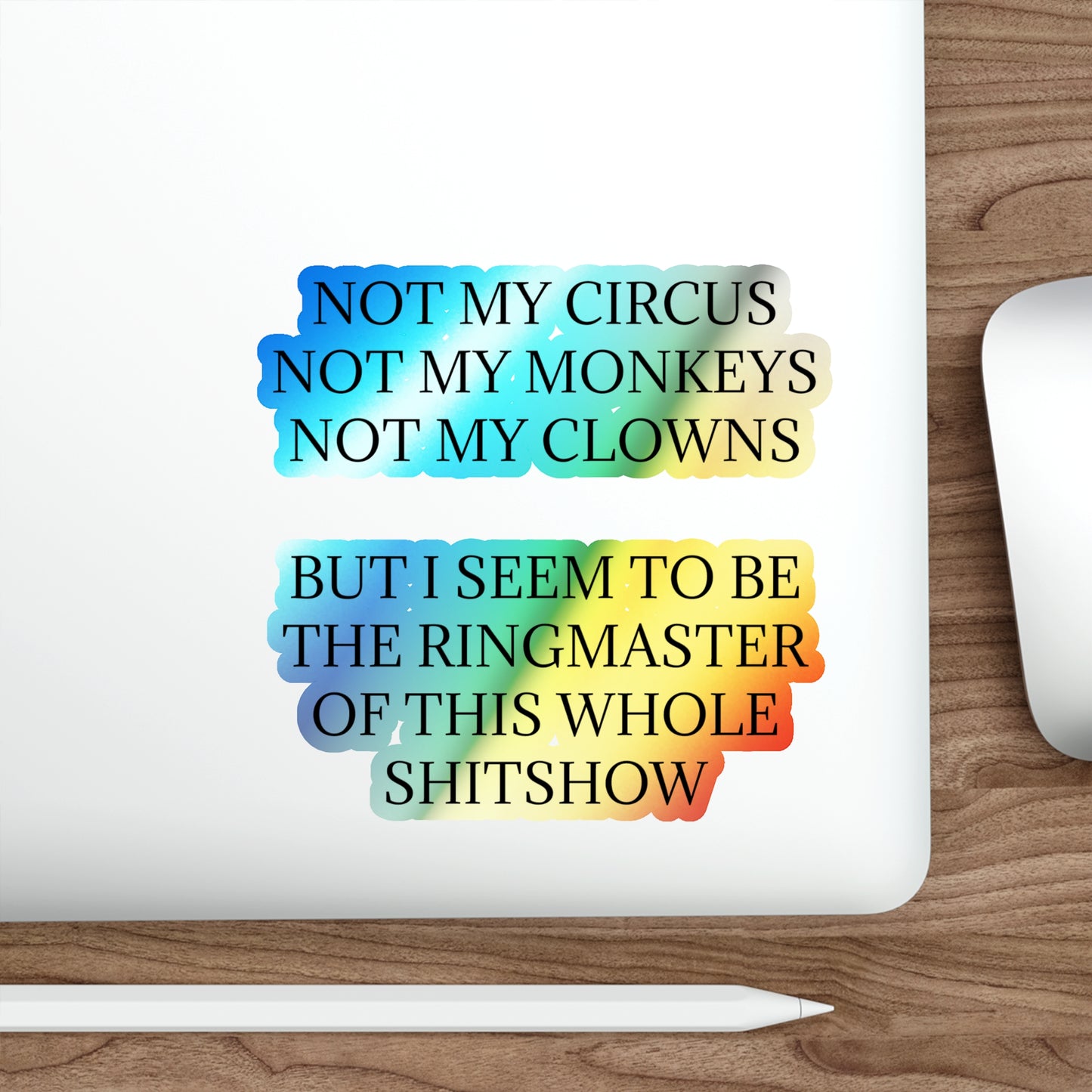 Ringmaster Holographic Sticker