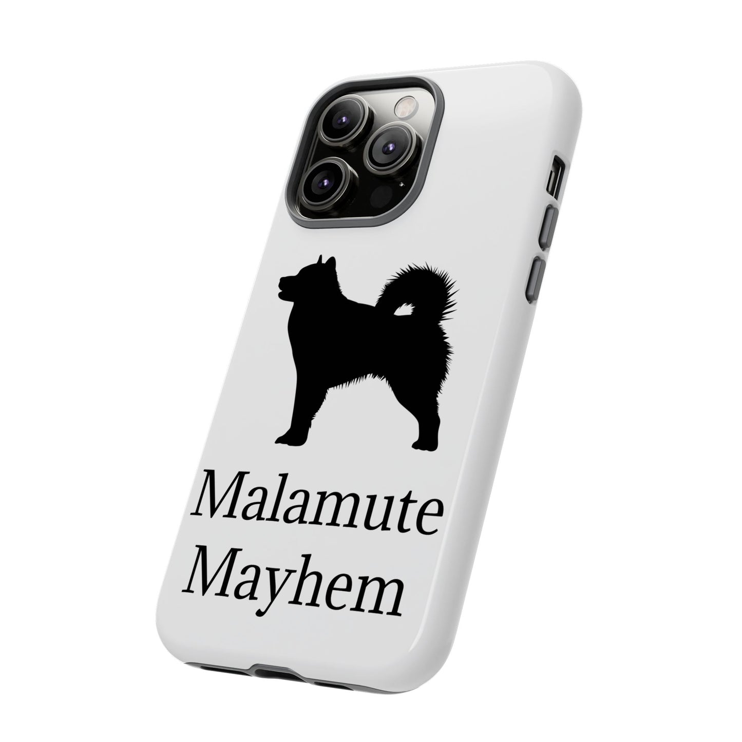 Malamute Mayhem iPhone Case