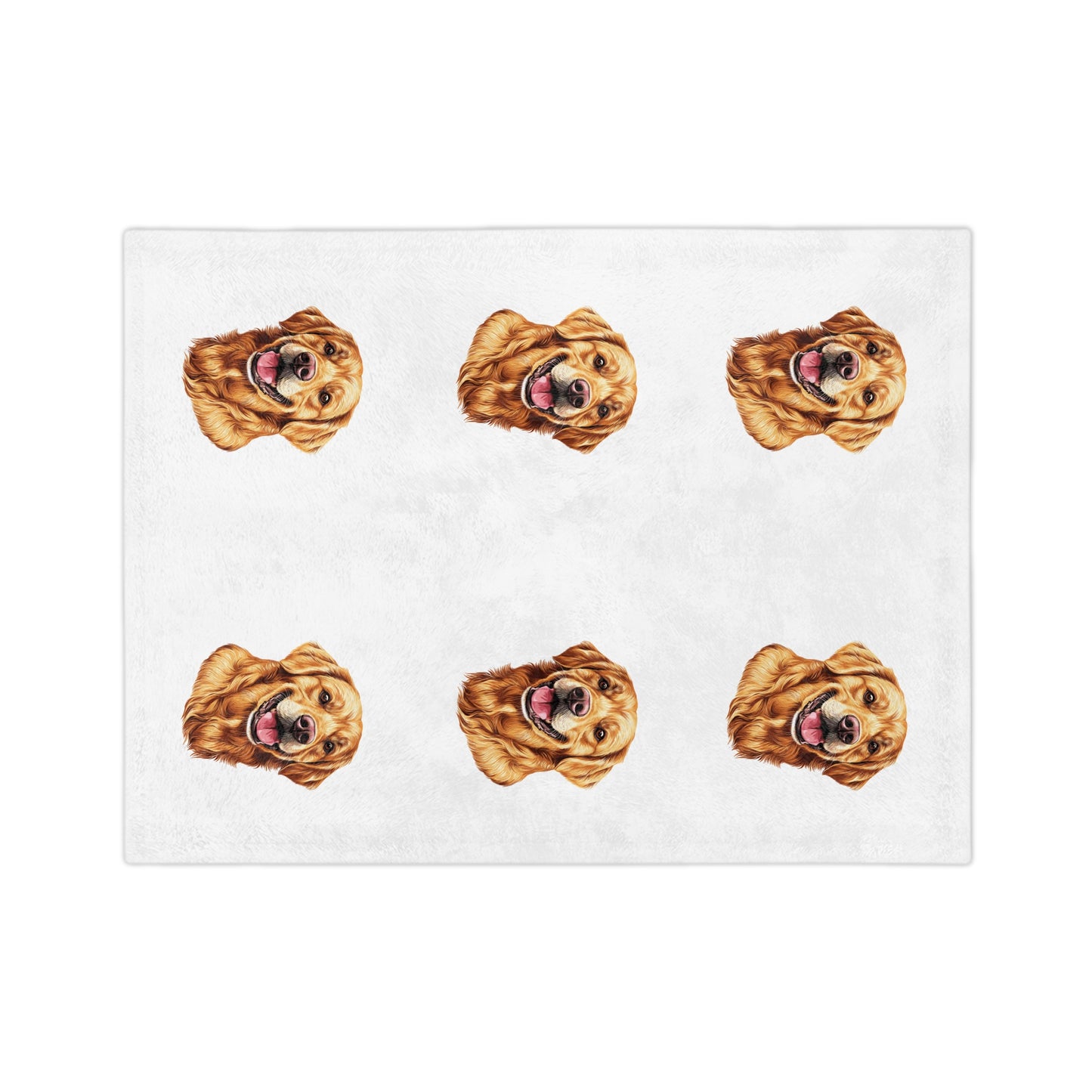 Golden Head Velveteen Microfiber Blanket