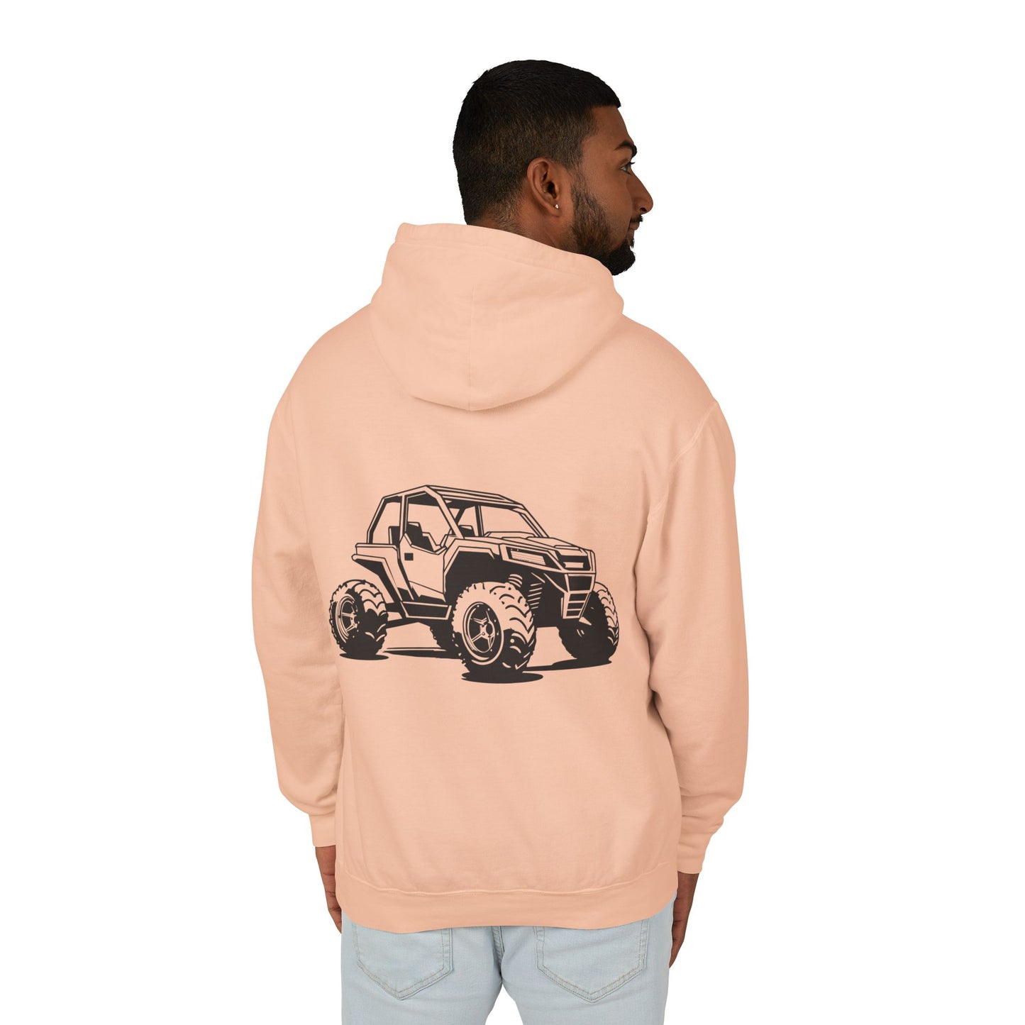 Off The Beaten Path Side By Side Unisex Lightweight Hoodie