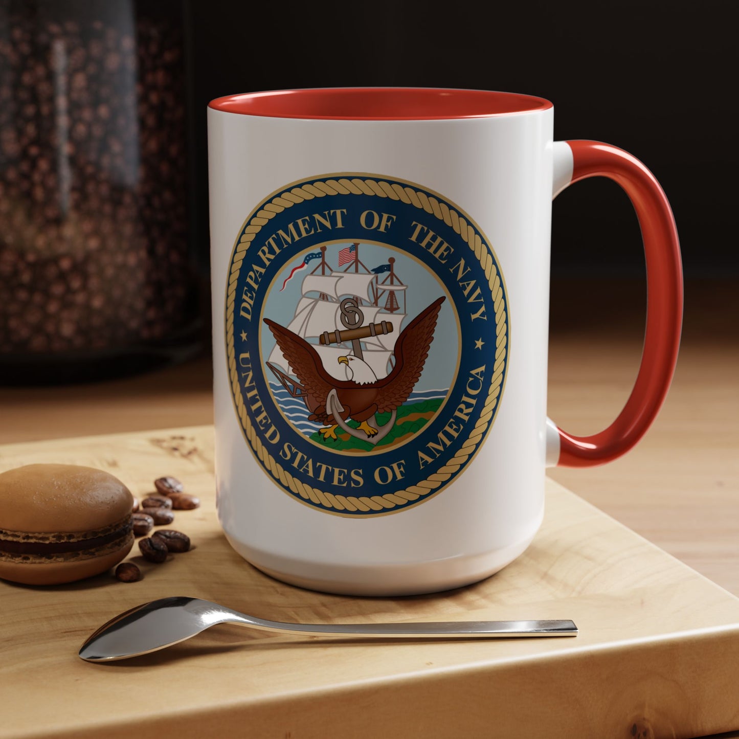 US Navy 2-Tone Coffee Mug