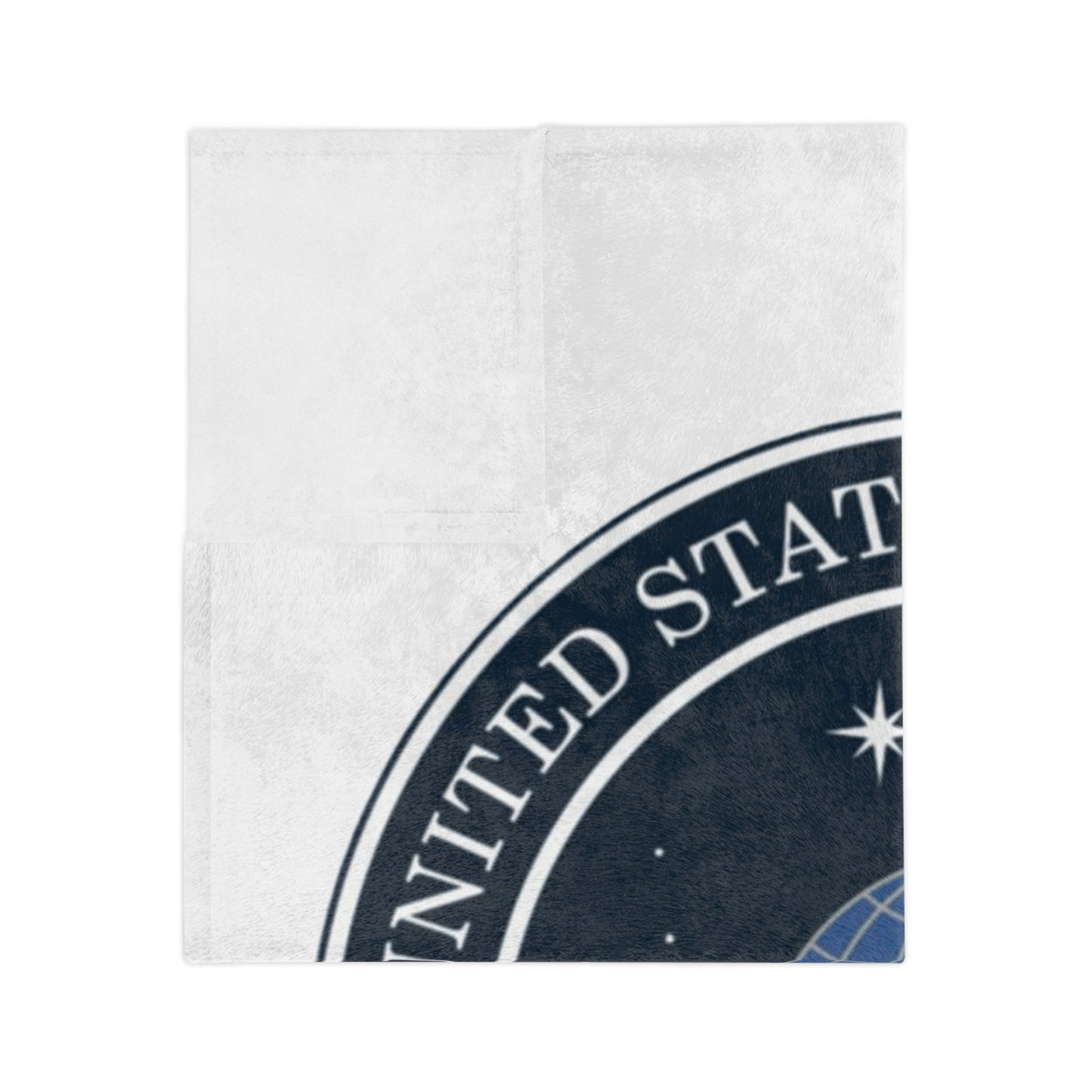 US Space Force Velveteen Microfiber Blanket